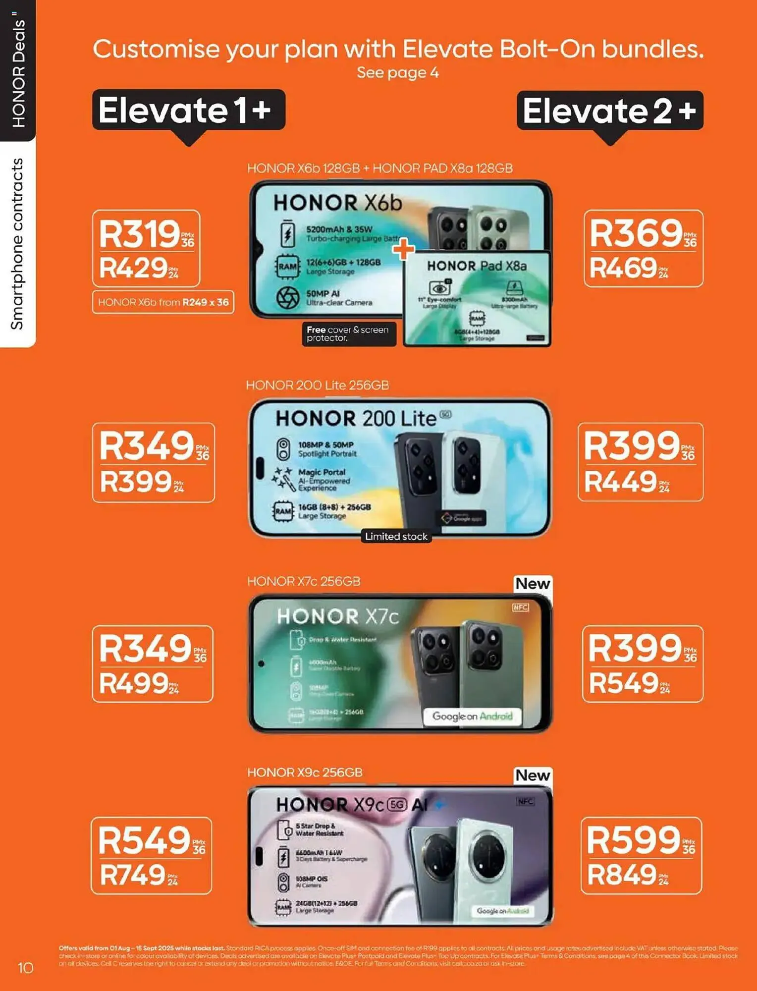 Cell C catalogue from 1 August to 15 September 2025 - Catalogue Page 10
