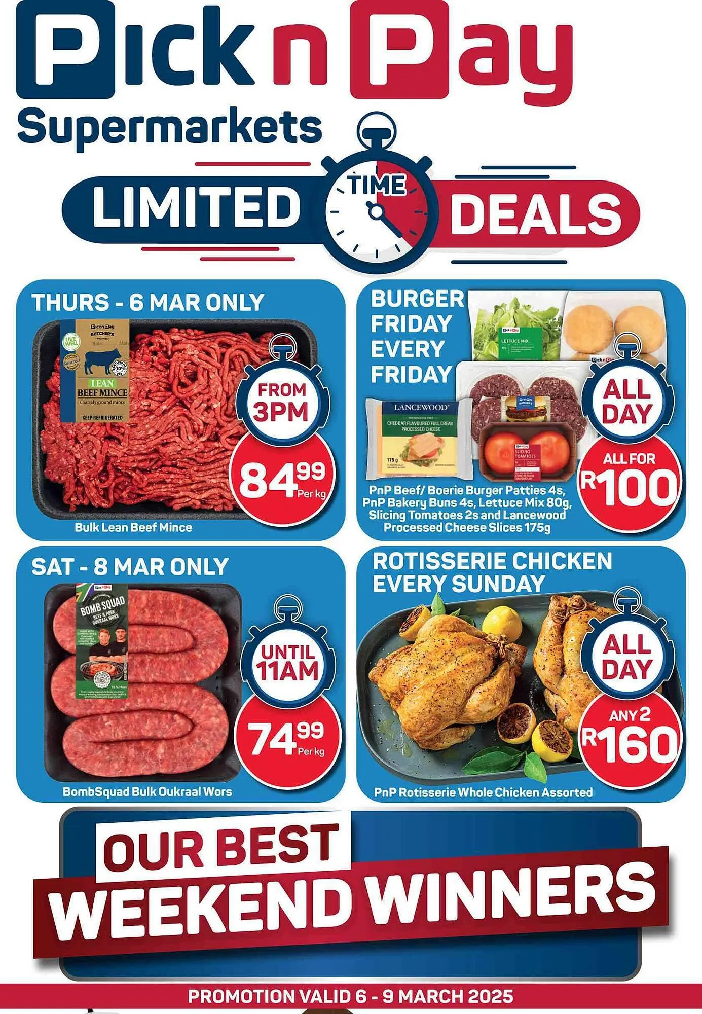 Pick n Pay catalogue from 6 March to 9 March 2025 - Catalogue Page 1
