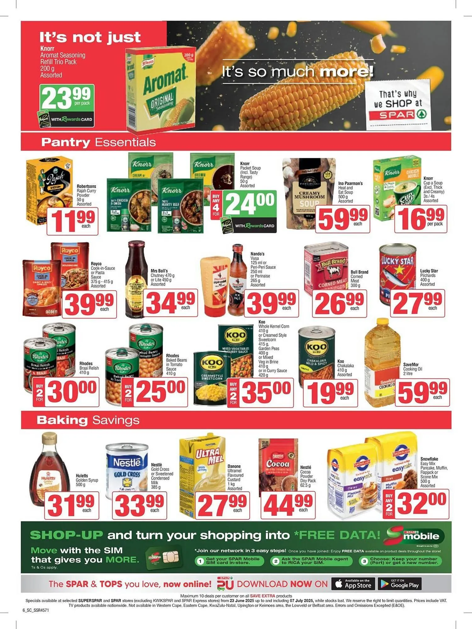 KwikSpar catalogue from 23 June to 7 July 2025 - Catalogue Page 6