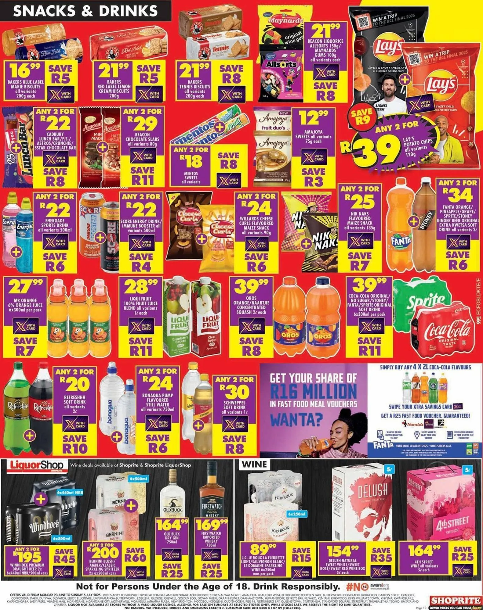 Shoprite catalogue from 23 June to 6 July 2025 - Catalogue Page 10