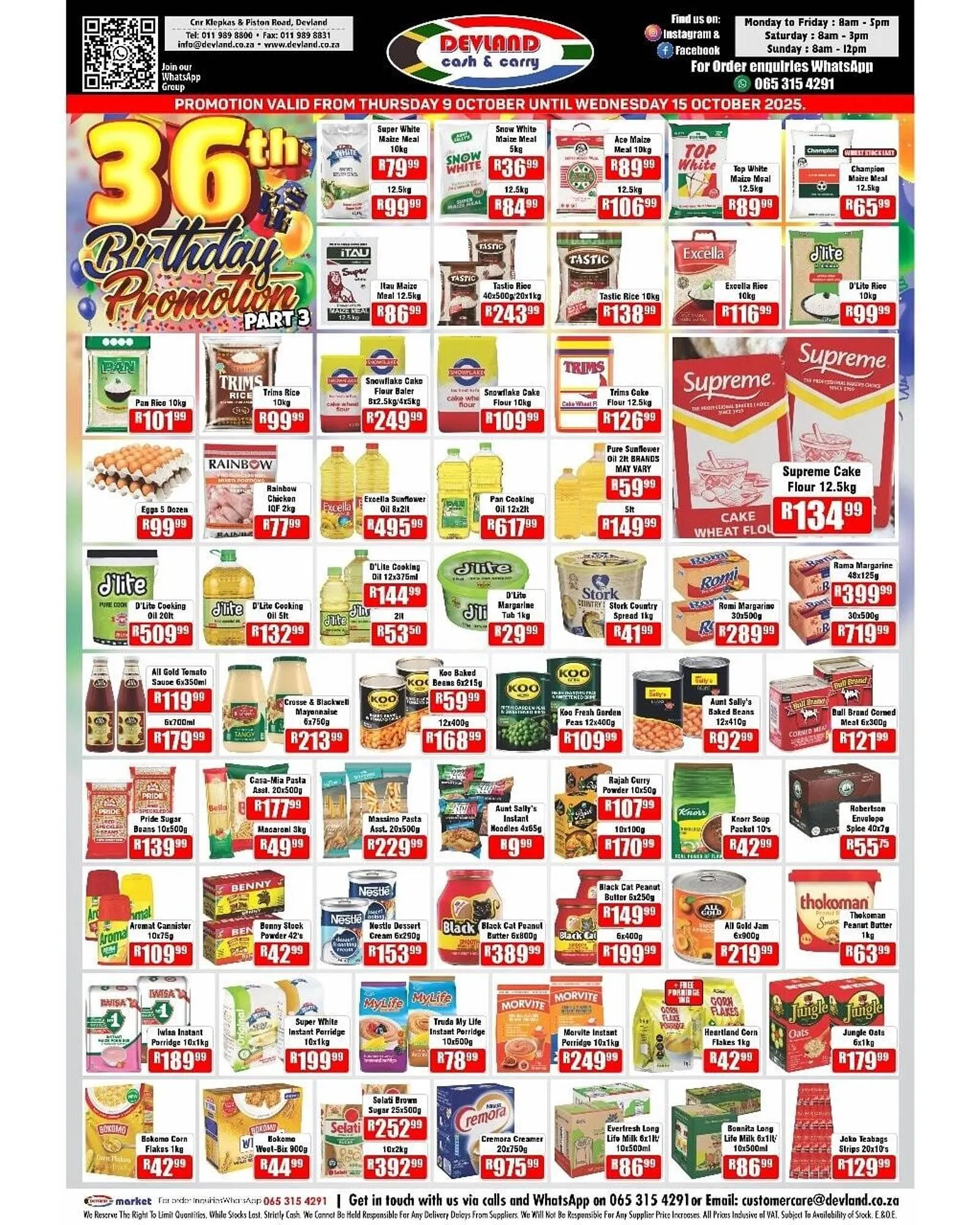 Devland Cash And Carry catalogue from 9 October to 15 October 2025 - Catalogue Page 3