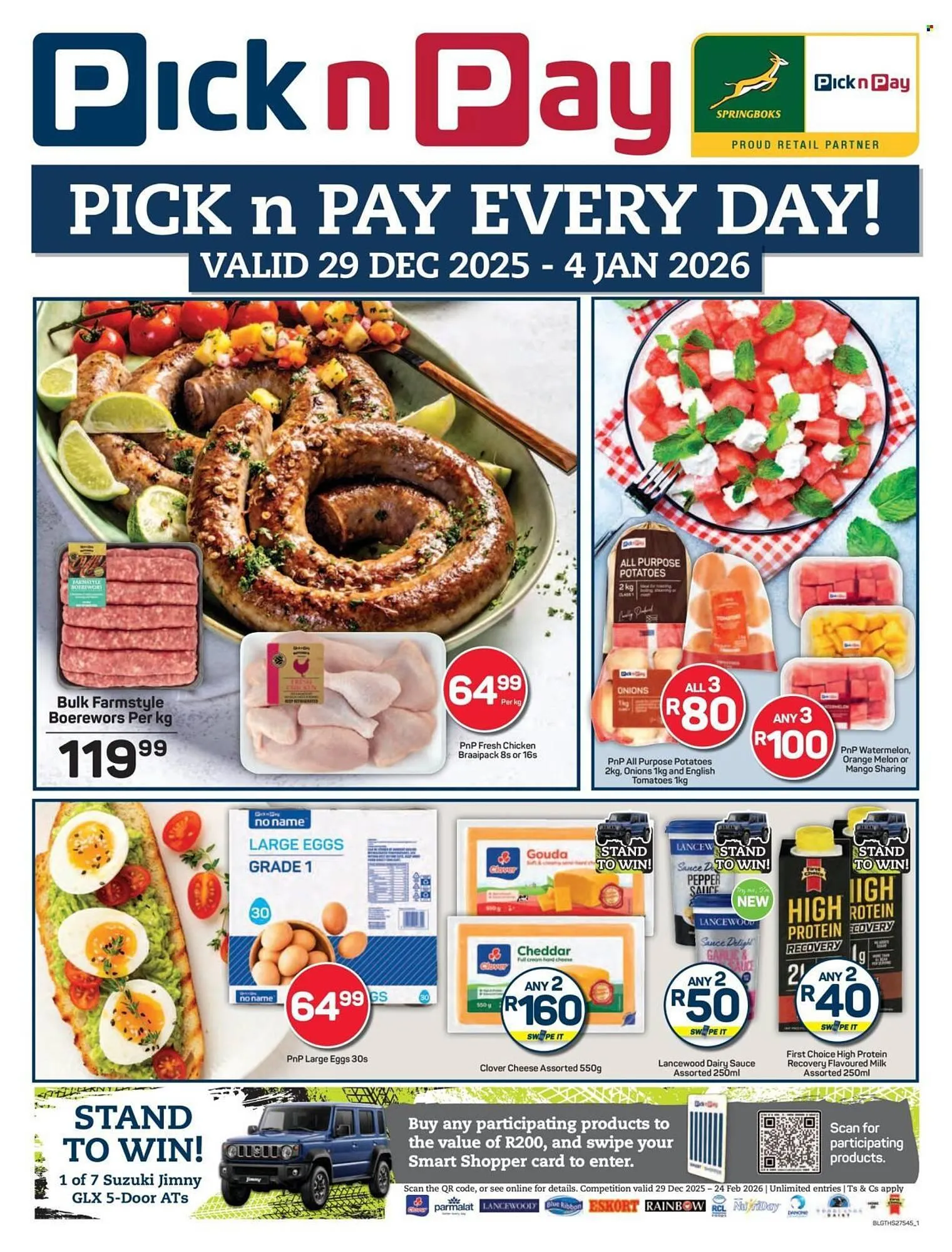 Pick n Pay catalogue from 29 December to 4 January 2026 - Catalogue Page 1