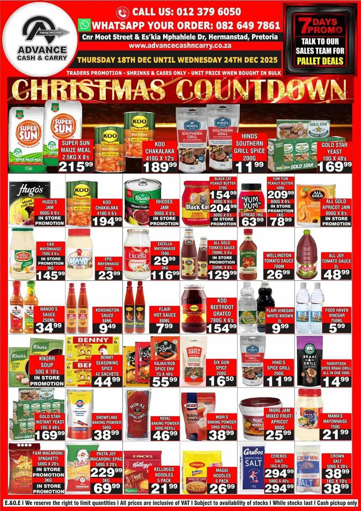 Advance Cash n Carry catalogue from 18 December to 24 December 2025 - Catalogue Page 5