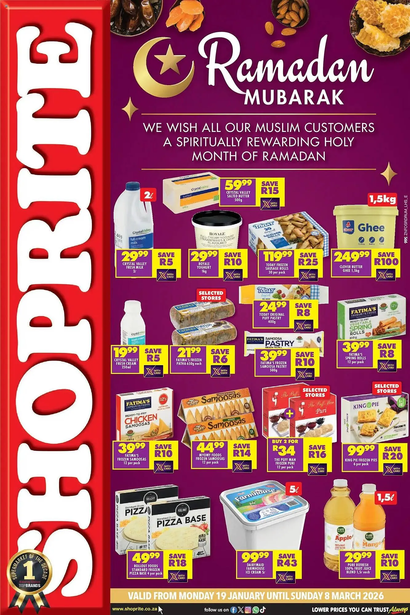 Shoprite catalogue from 19 January to 8 March 2026 - Catalogue Page 1