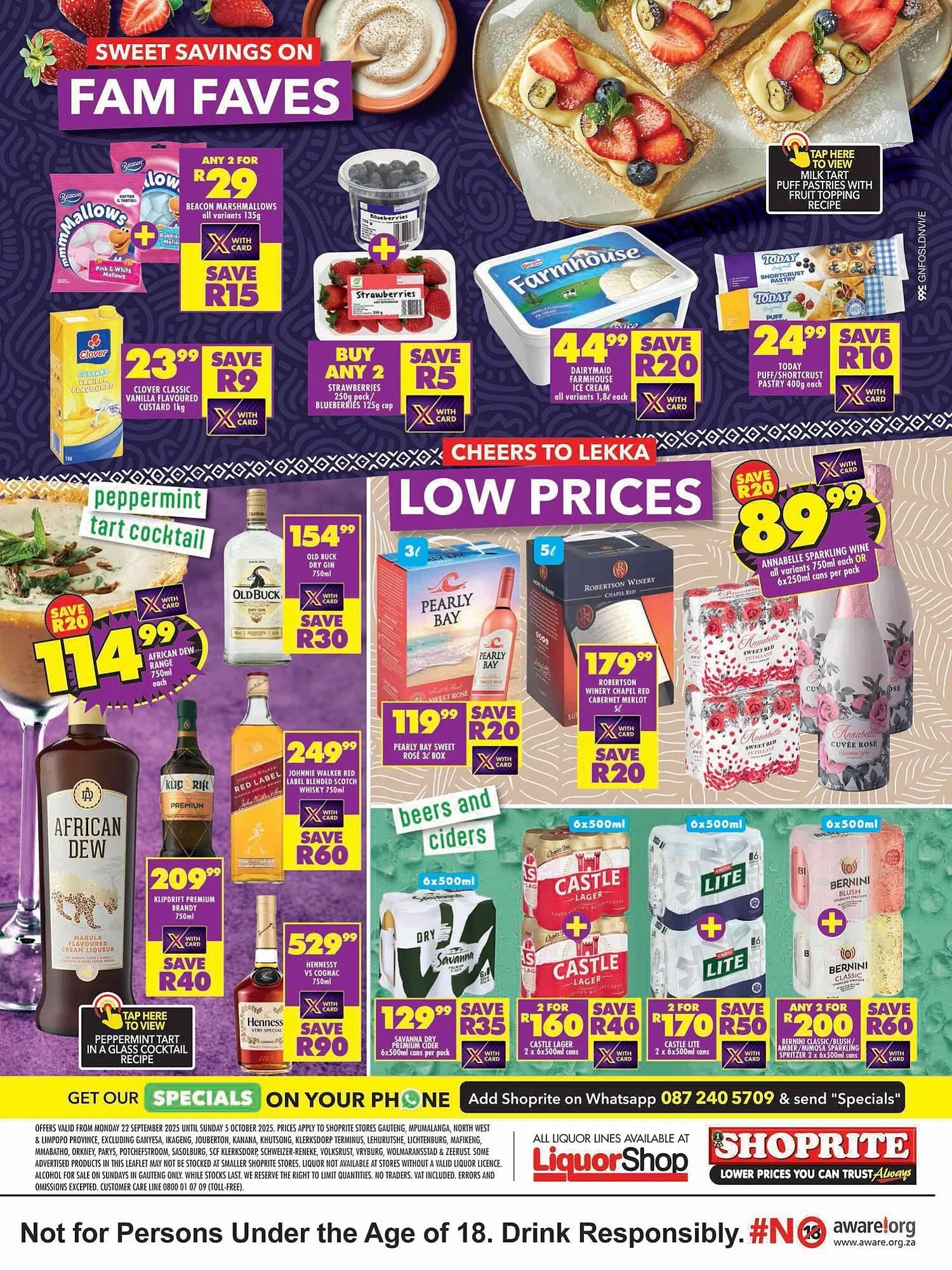 Shoprite catalogue from 22 September to 5 October 2025 - Catalogue Page 4