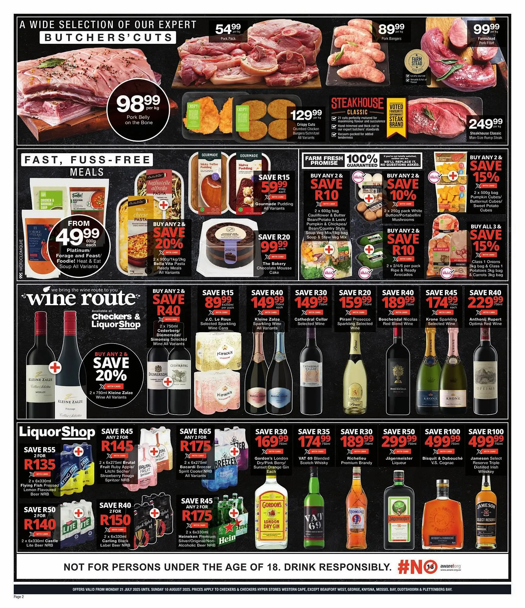 Checkers catalogue from 21 July to 10 August 2025 - Catalogue Page 2