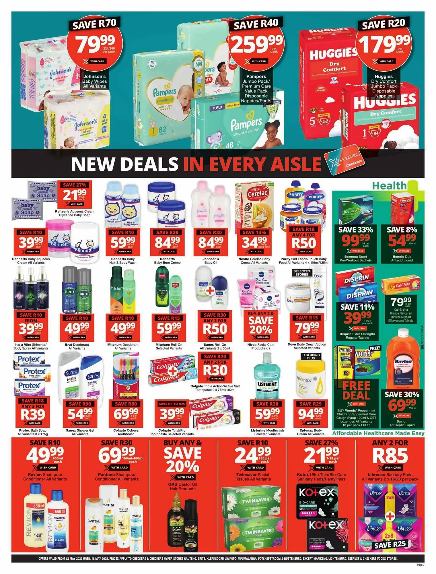 Checkers catalogue from 12 May to 18 May 2025 - Catalogue Page 7