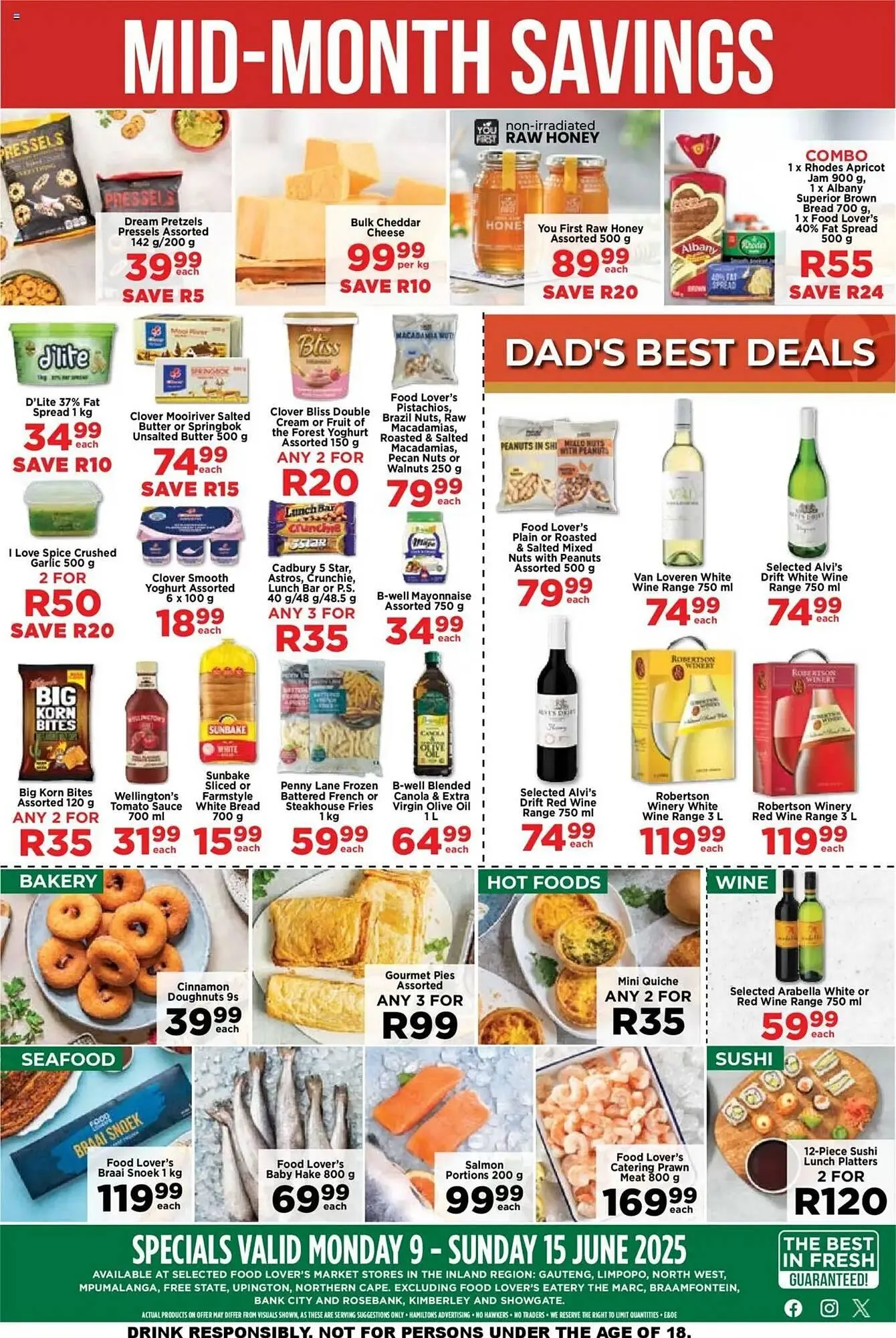 Food Lover's Market catalogue from 9 June to 15 June 2025 - Catalogue Page 1