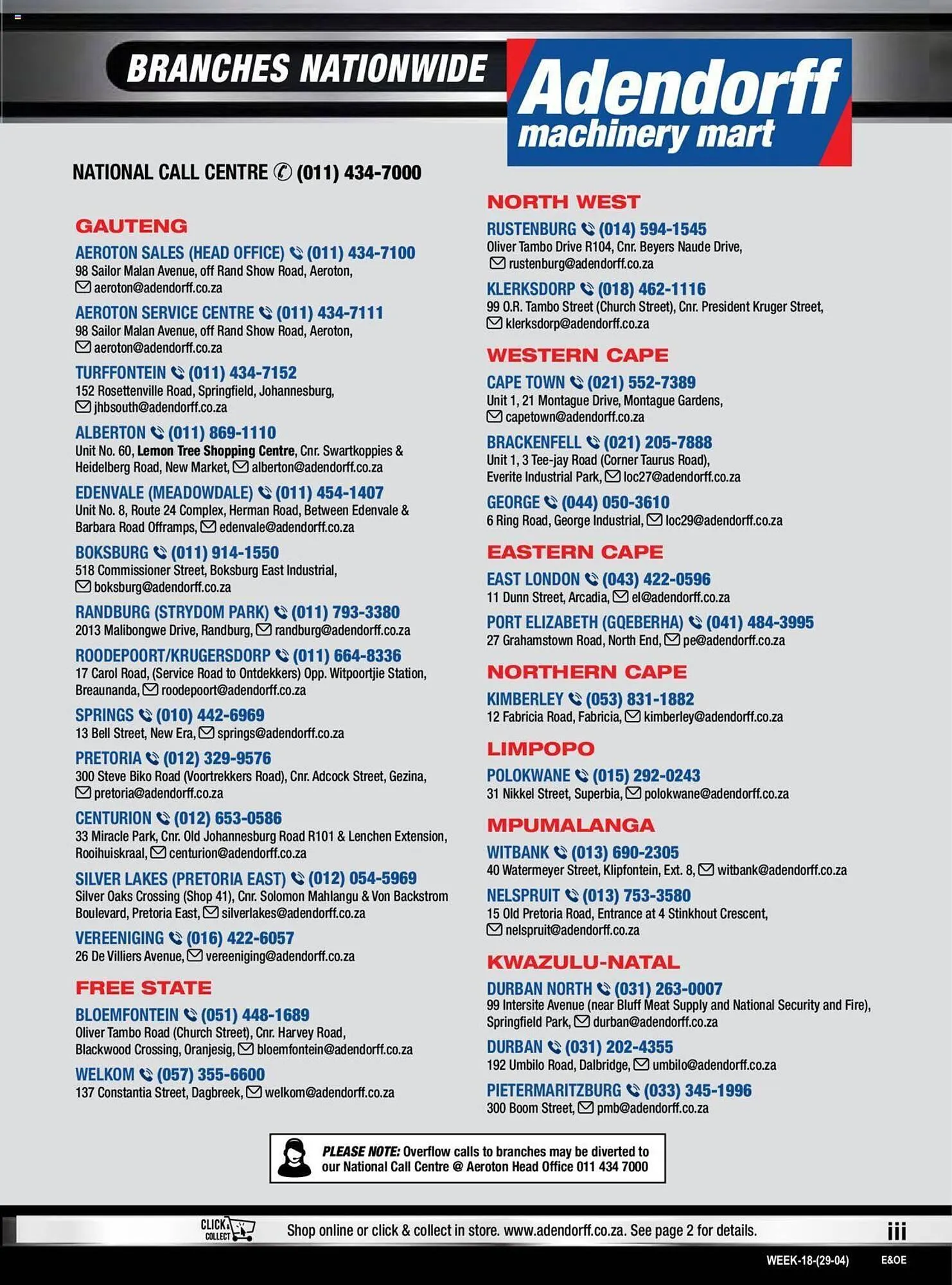 Adendorff Machinery Mart catalogue from 29 April to 30 June 2024 - Catalogue Page 3