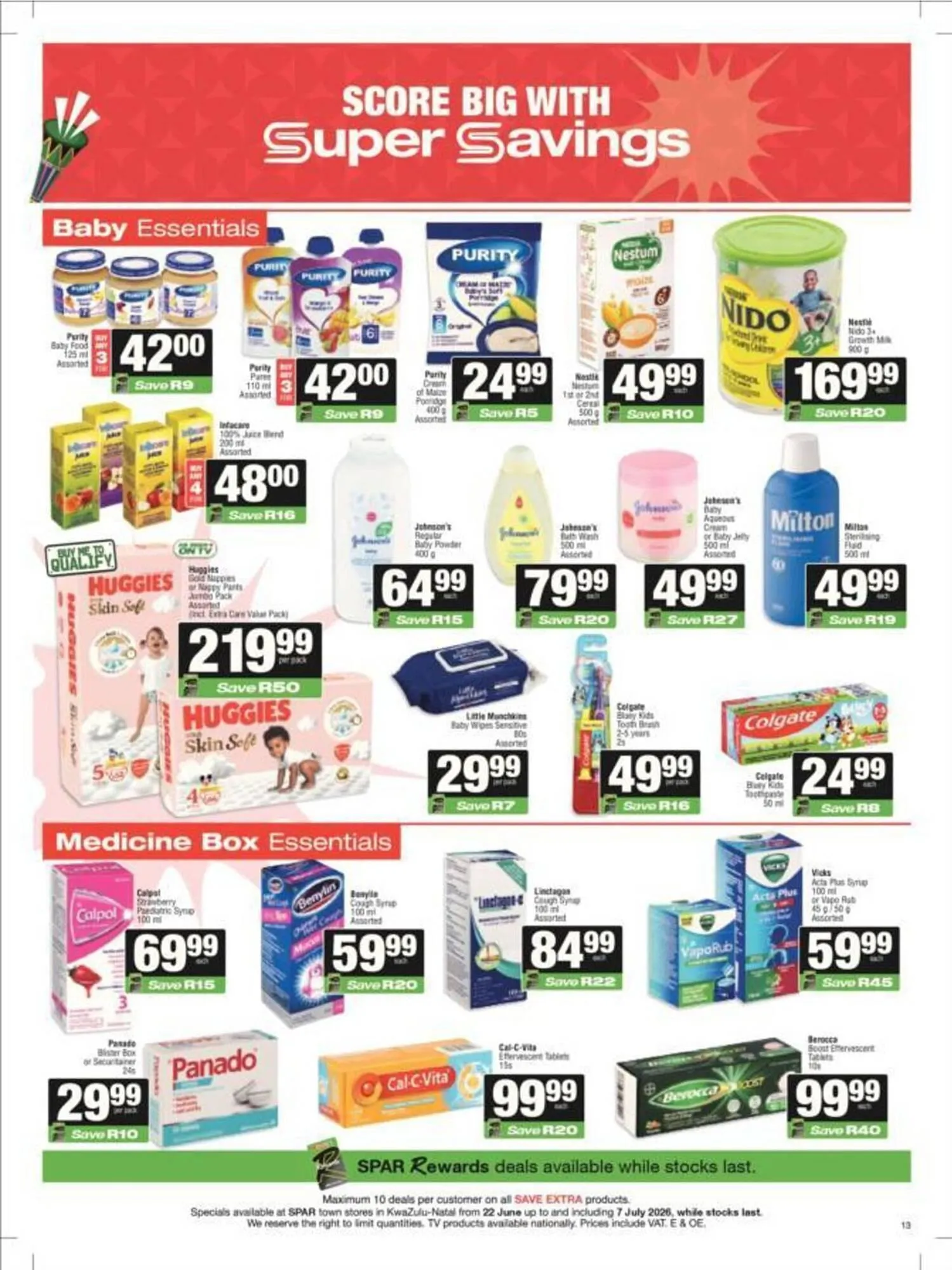 Spar catalogue from 22 June to 7 July 2026 - Catalogue Page 13