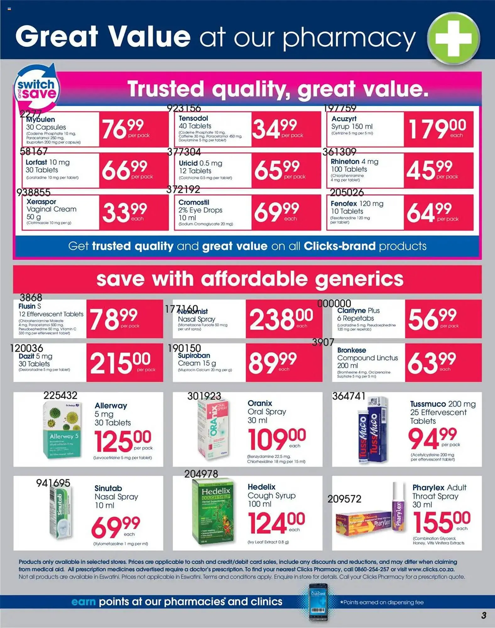 Clicks catalogue from 21 August to 22 September 2025 - Catalogue Page 3