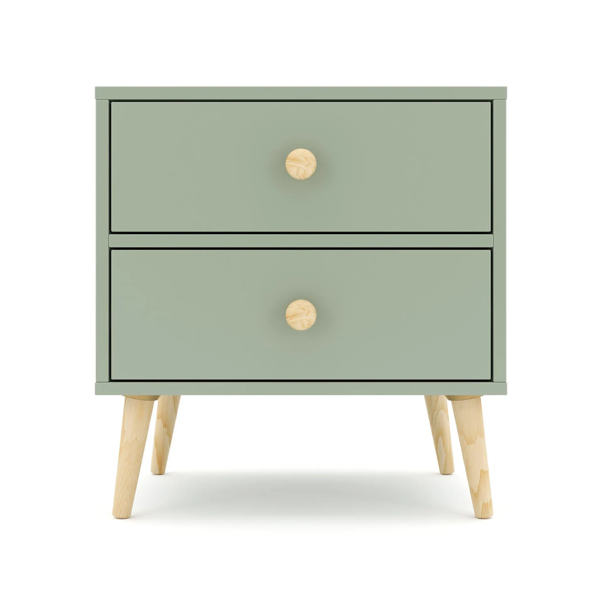 BAM! Impression Two Drawer Bedside Table - Caraz
