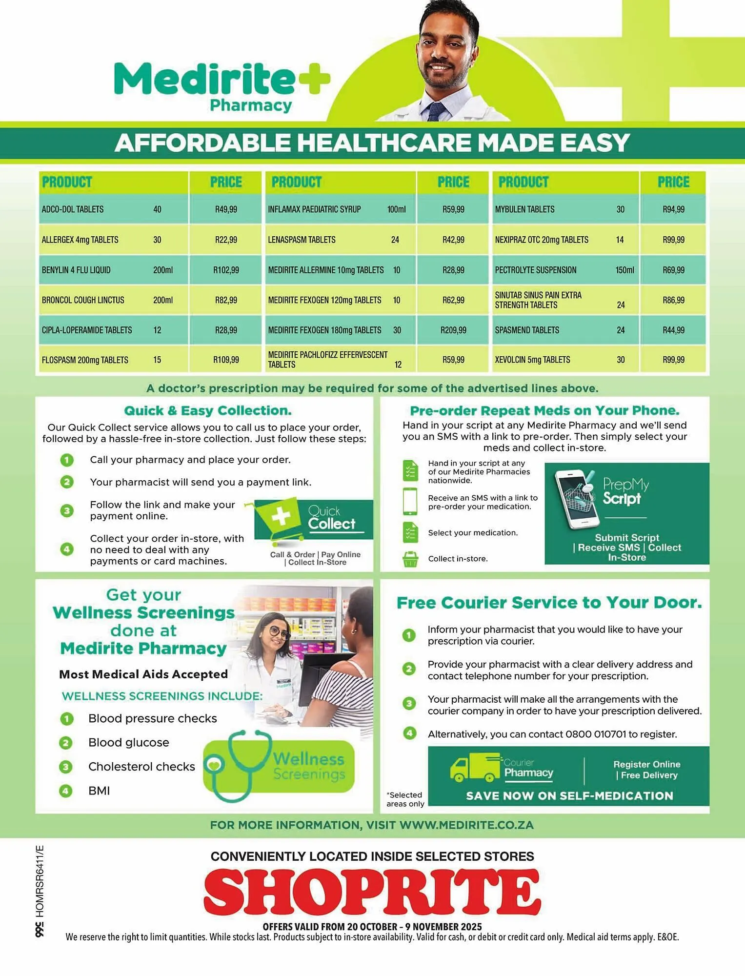 Shoprite catalogue from 20 October to 9 November 2025 - Catalogue Page 4