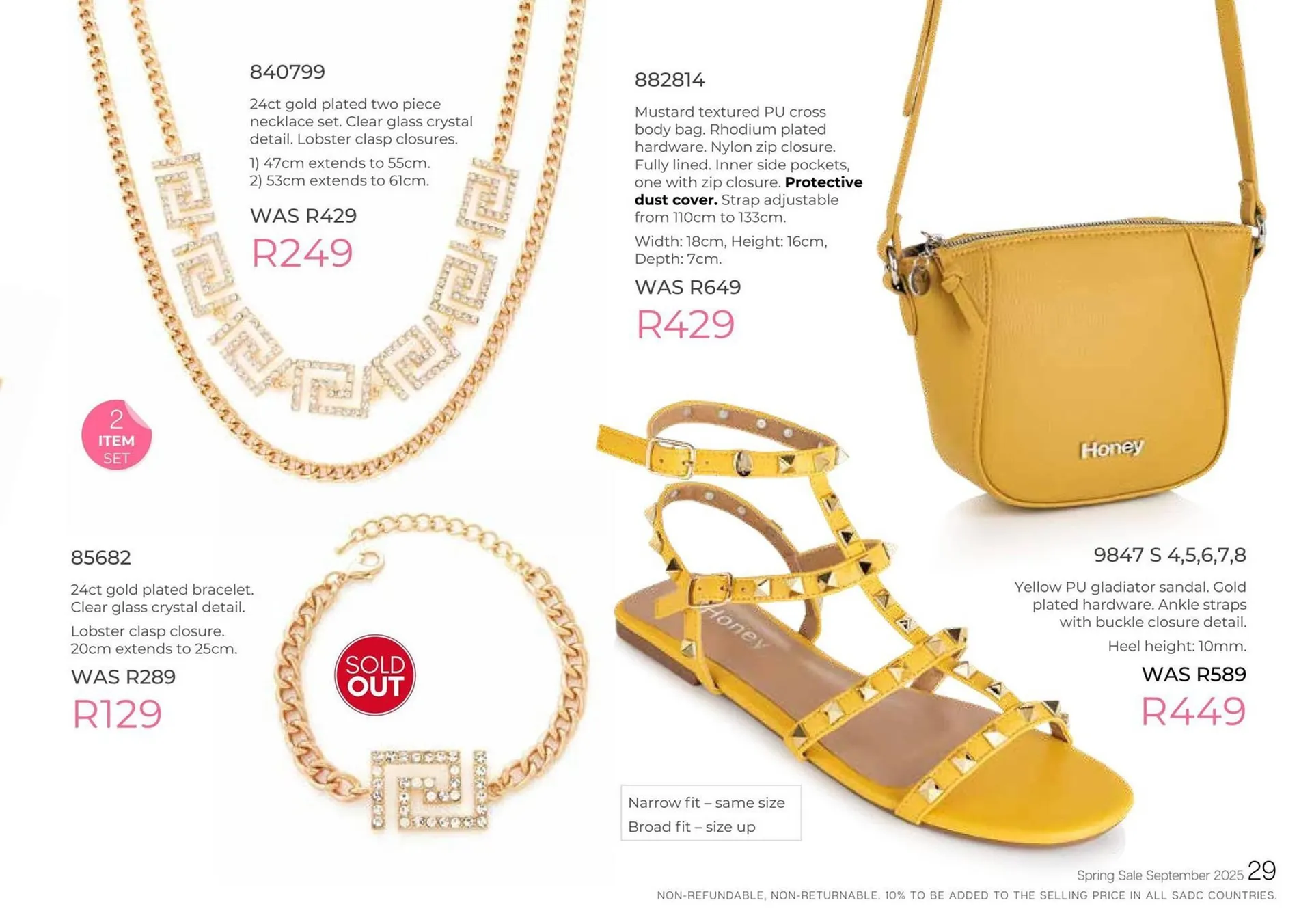 Honey Fashion Accessories catalogue from 3 September to 30 September 2025 - Catalogue Page 31