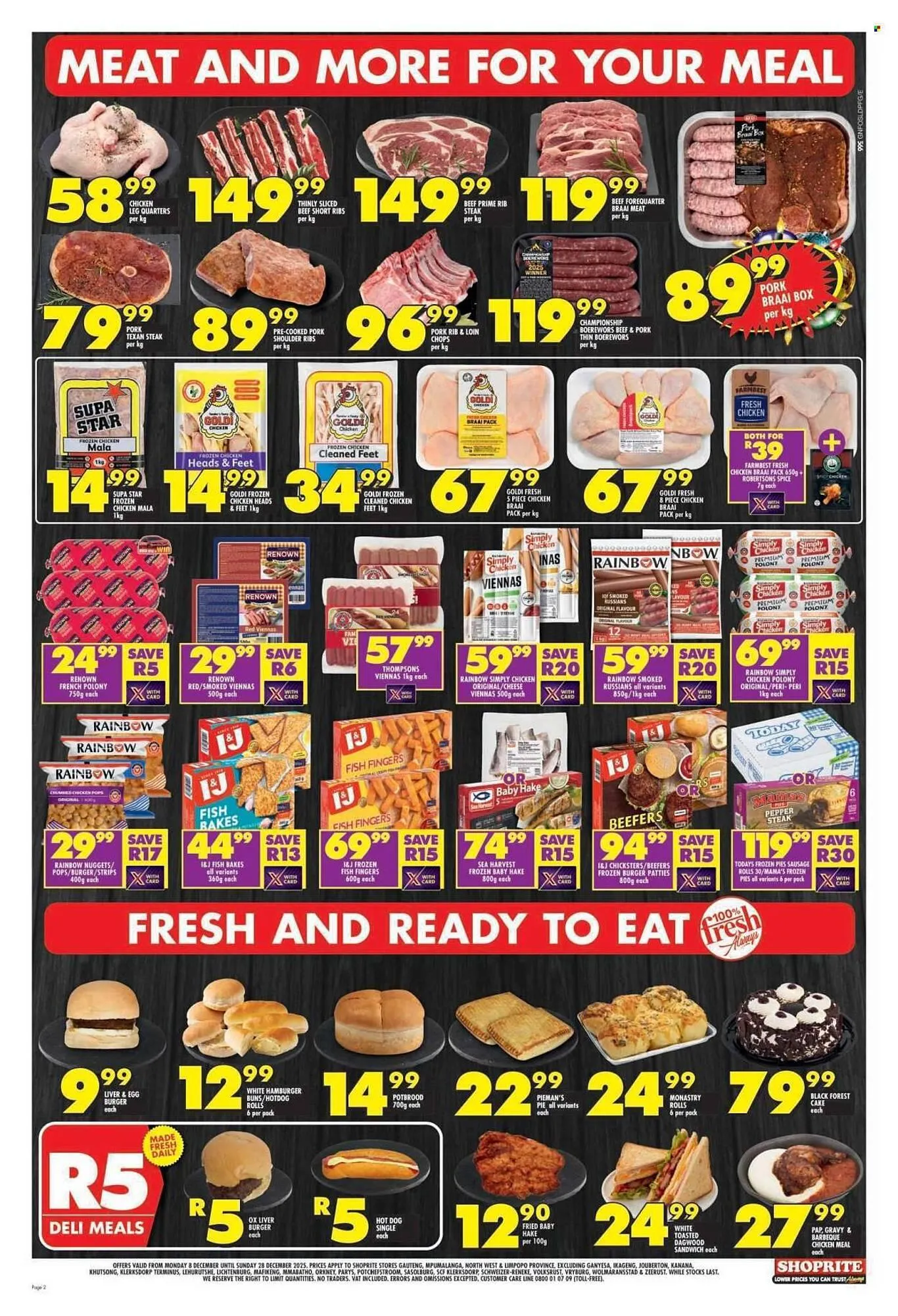 Shoprite catalogue from 8 December to 28 December 2025 - Catalogue Page 2