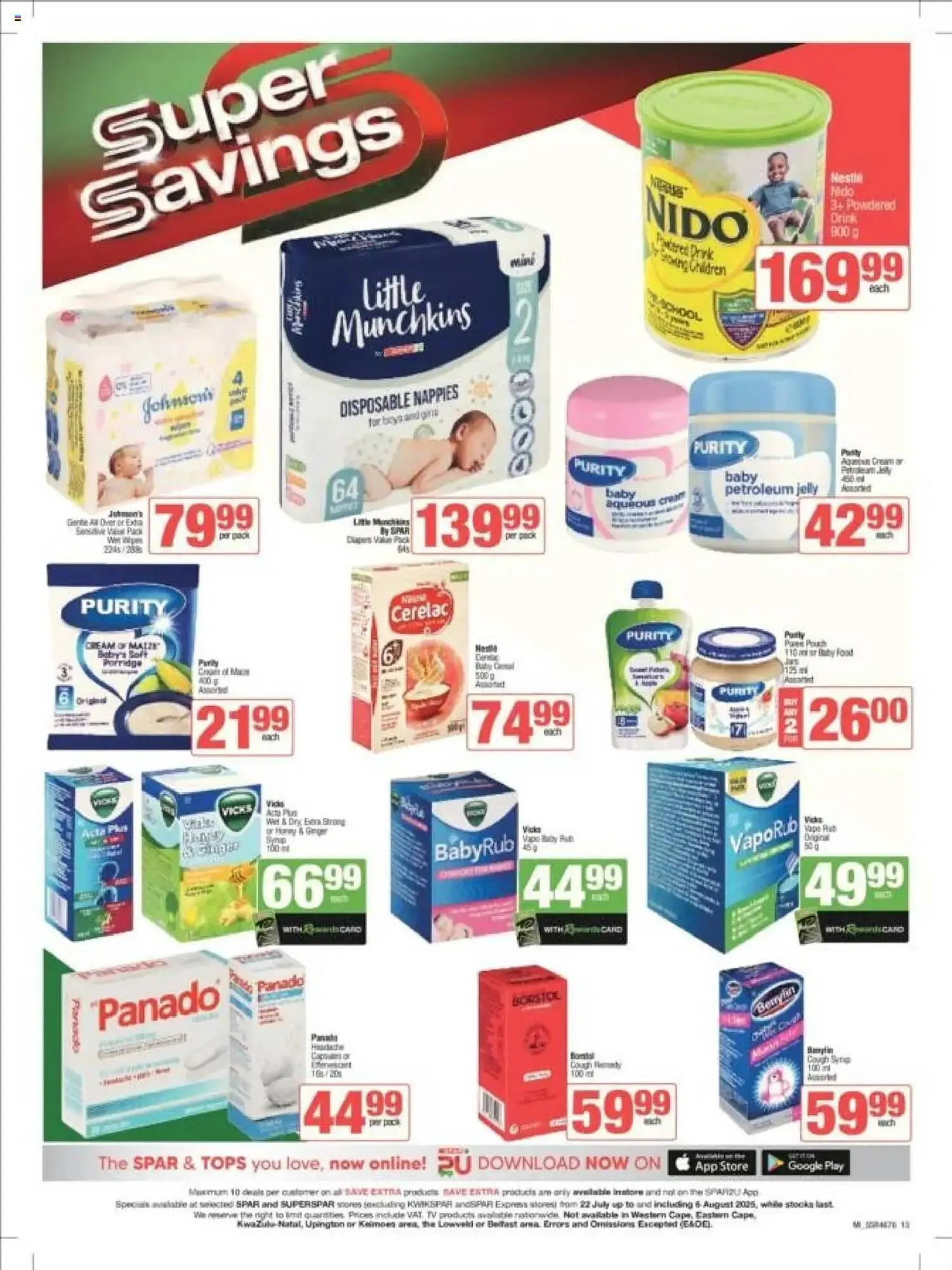 Spar catalogue from 22 July to 6 August 2025 - Catalogue Page 13
