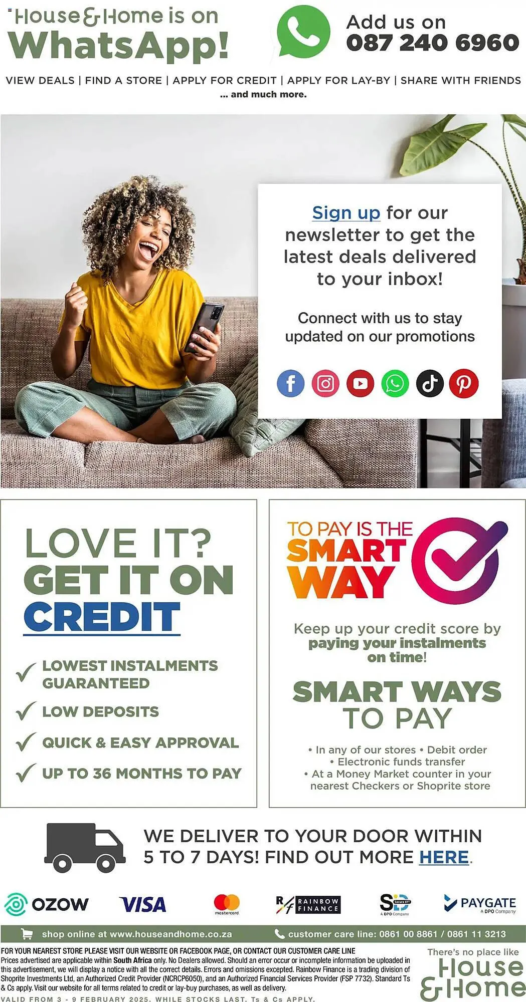 House & Home catalogue from 3 February to 9 February 2025 - Catalogue Page 14