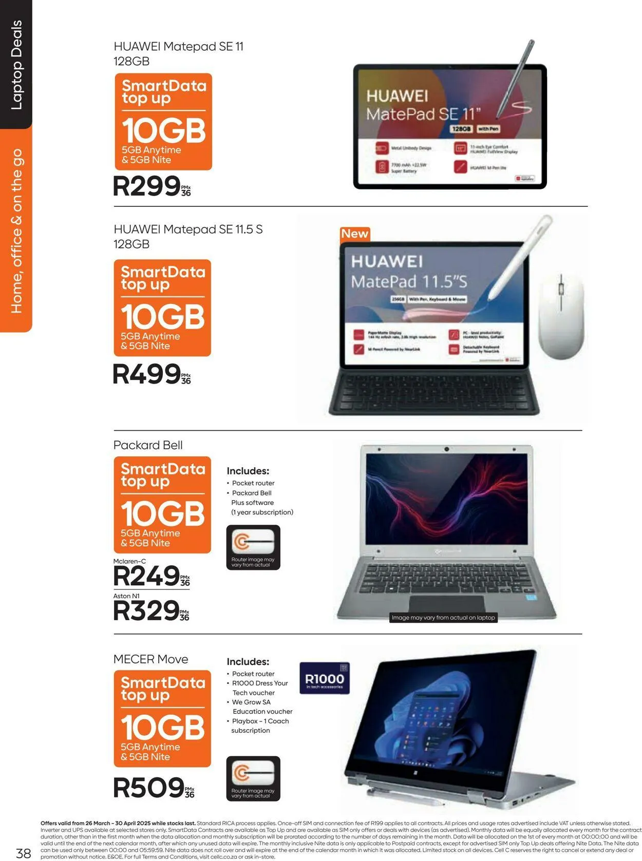 Cell C Current catalogue from 27 March to 10 April 2025 - Catalogue Page 38