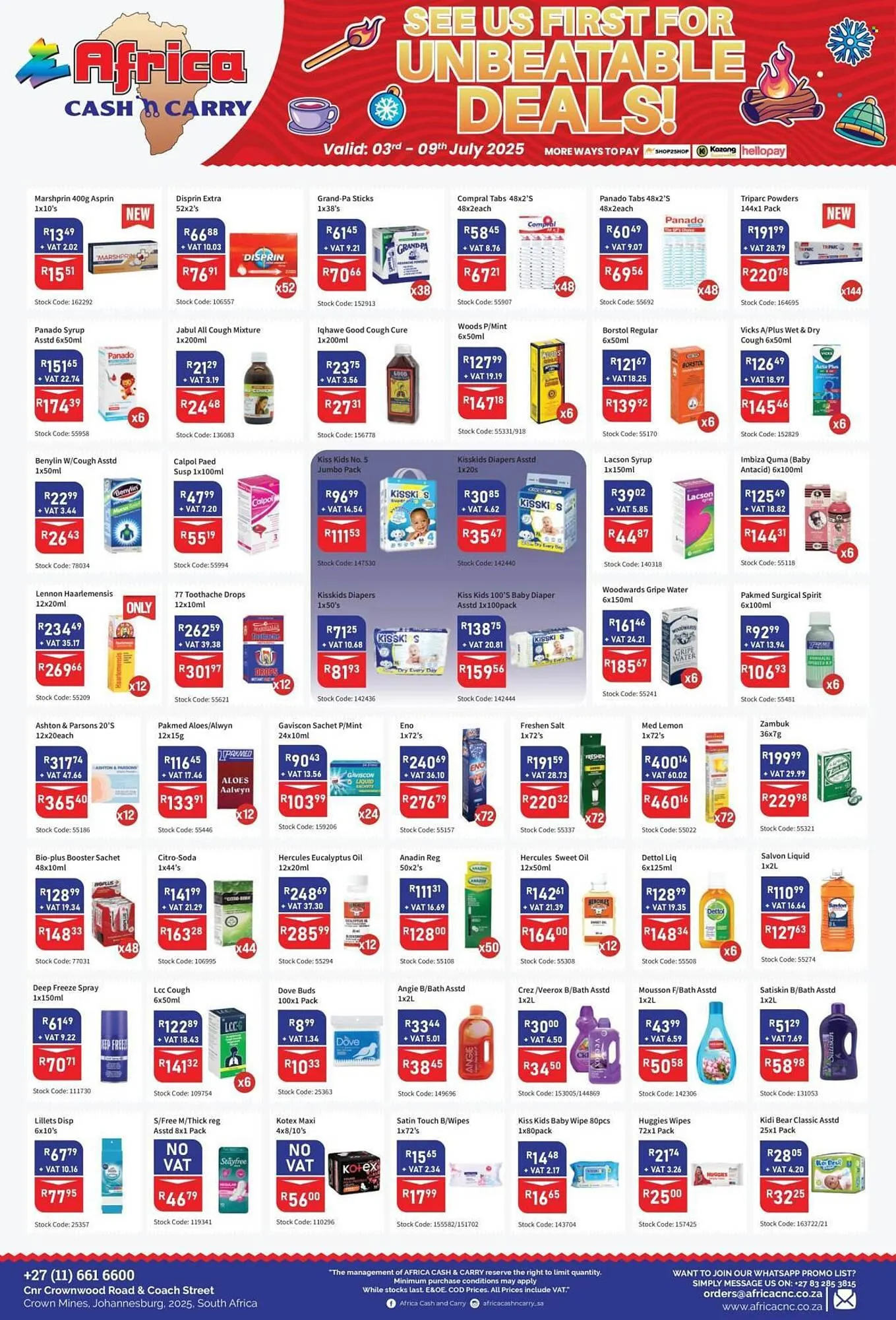 Africa Cash and Carry catalogue from 3 July to 9 July 2025 - Catalogue Page 4