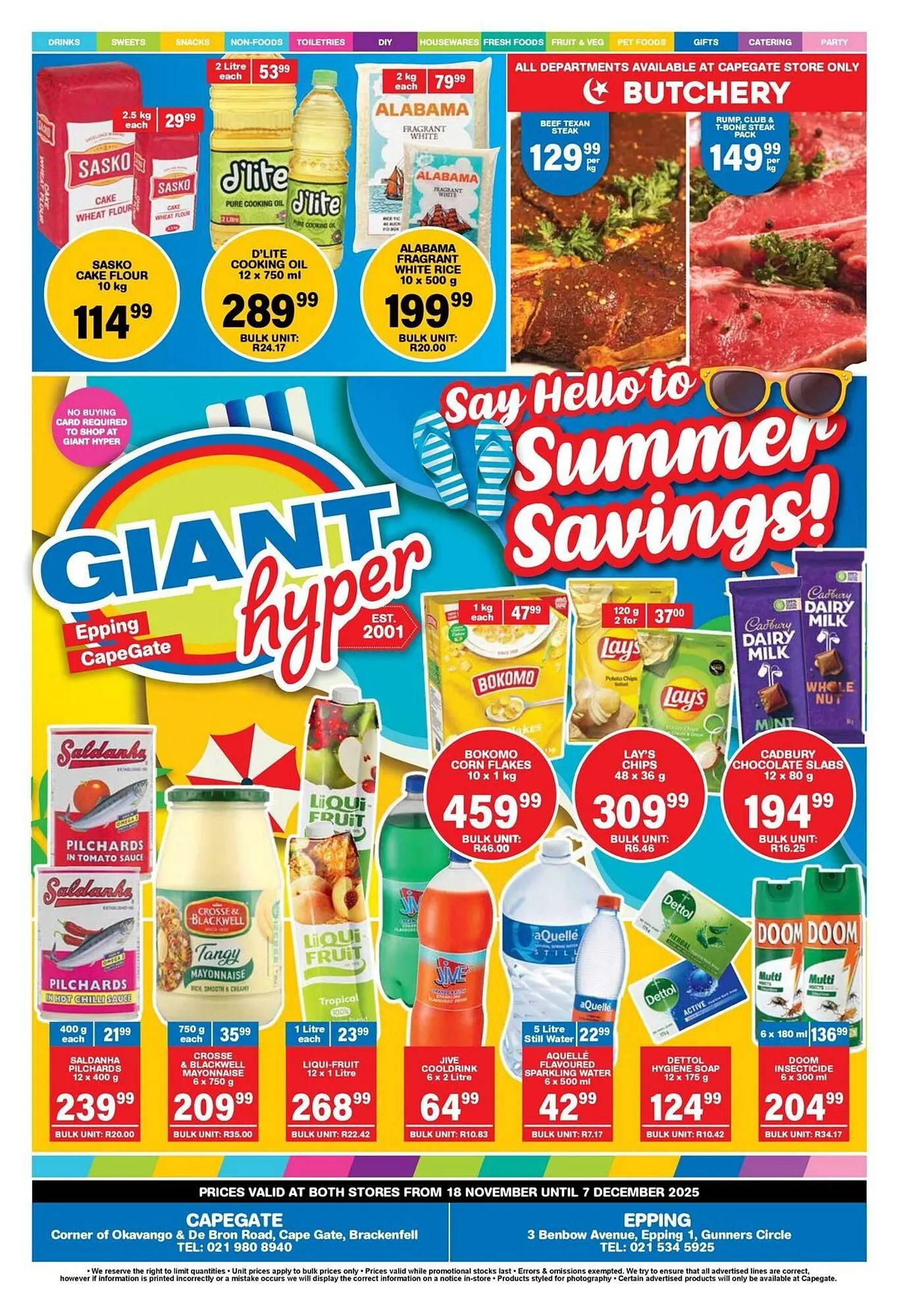 Giant Hyper catalogue from 18 November to 7 December 2025 - Catalogue Page 1