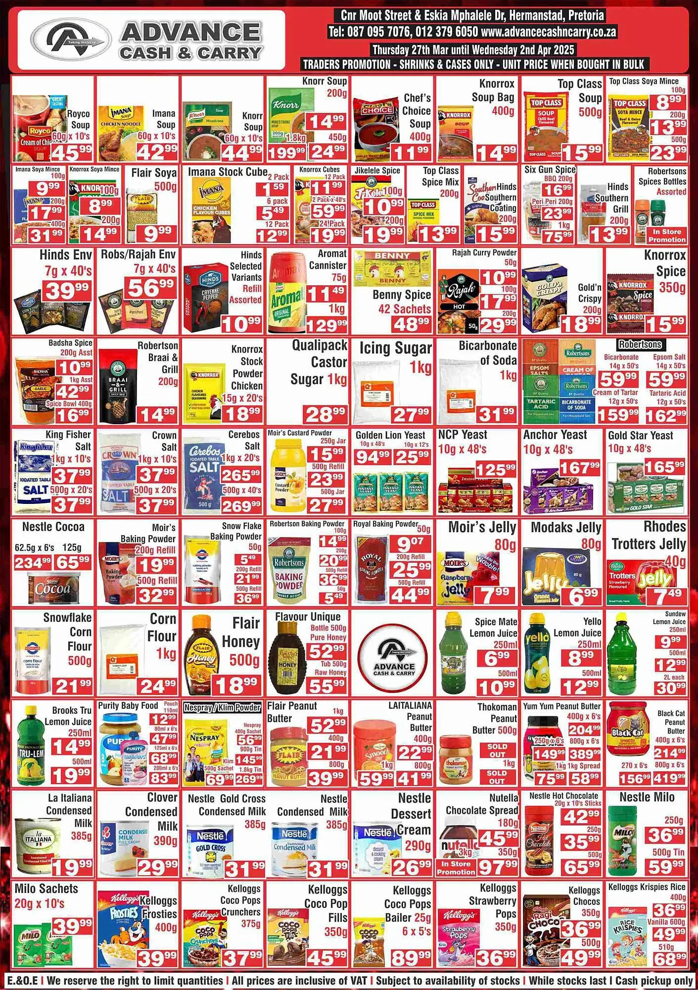 Advance Cash n Carry catalogue from 27 March to 2 April 2025 - Catalogue Page 3