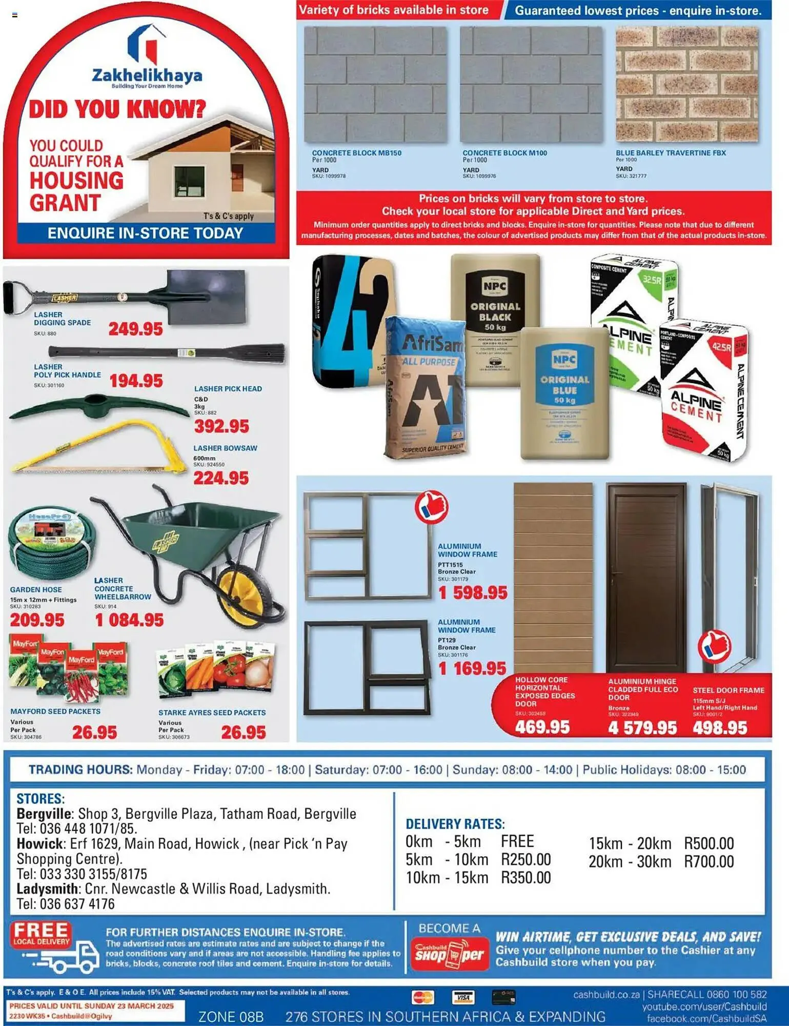 Cashbuild catalogue from 24 February to 23 March 2025 - Catalogue Page 4