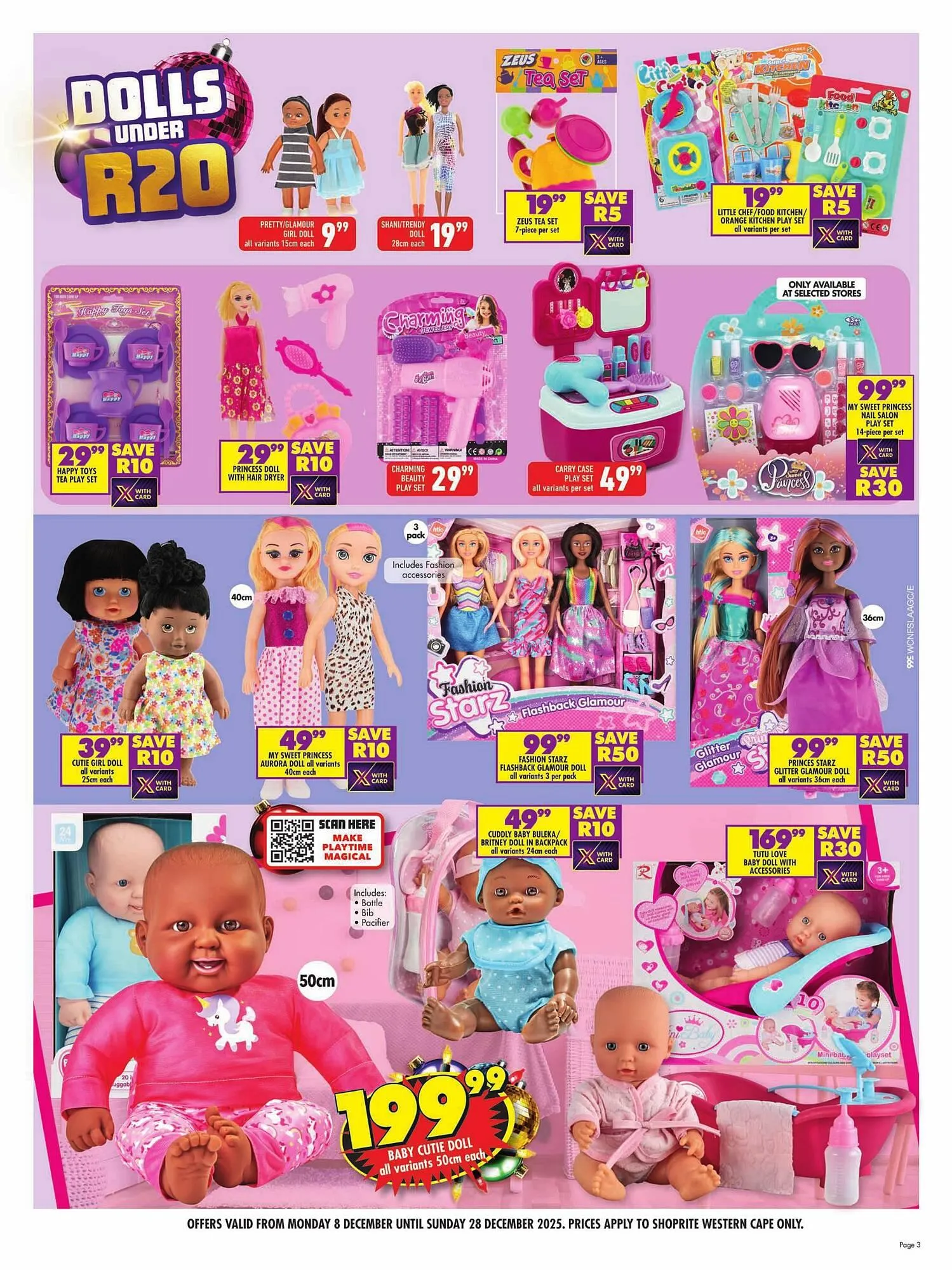 Shoprite catalogue from 8 December to 28 December 2025 - Catalogue Page 3