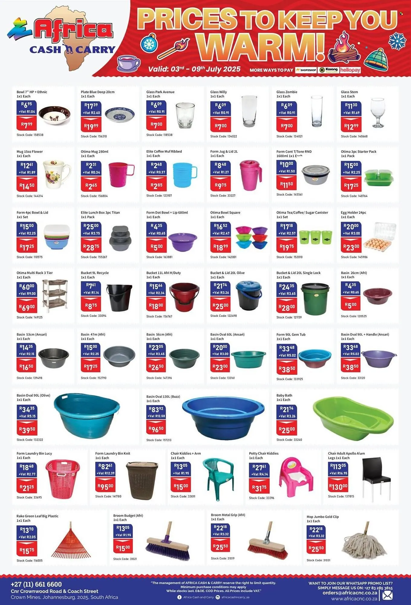 Africa Cash and Carry catalogue from 3 July to 9 July 2025 - Catalogue Page 11
