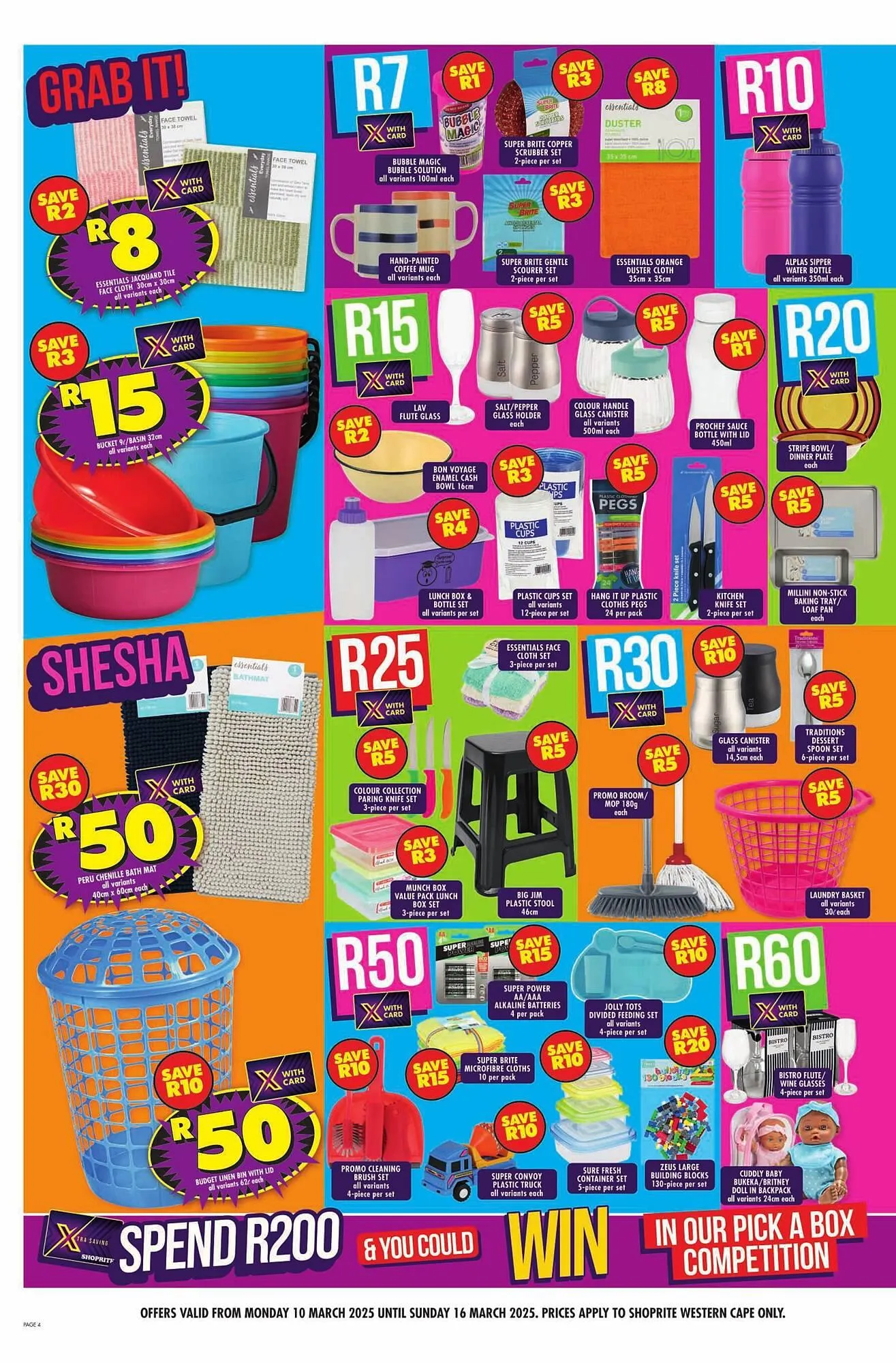 Shoprite catalogue from 10 March to 16 March 2025 - Catalogue Page 4