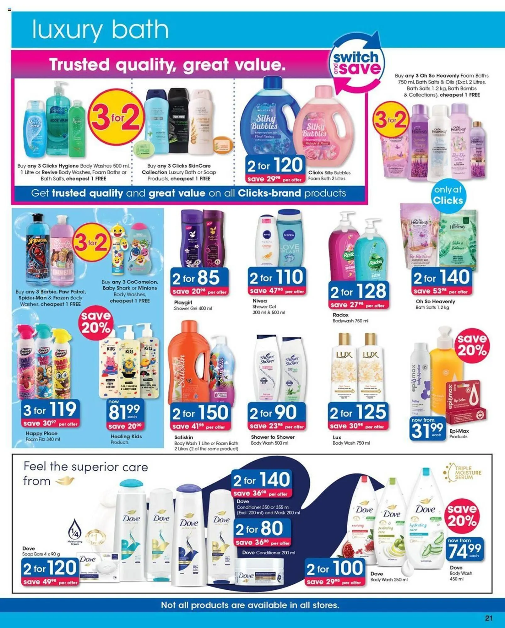 Clicks catalogue from 7 May to 20 May 2024 - Catalogue Page 21