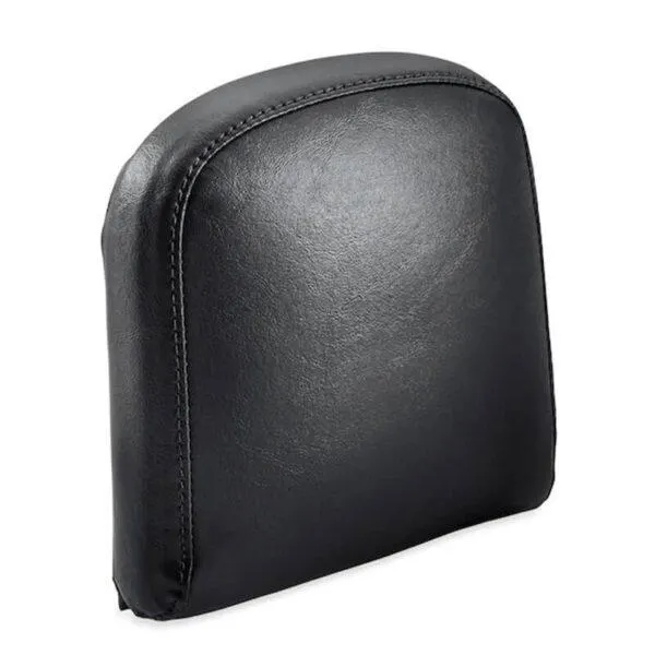 Passenger Backrest Pad – Mid-Sized – Smooth Black Vinyl.