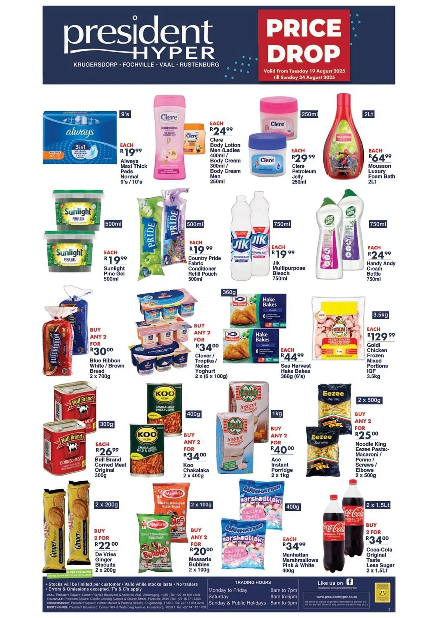 President Hyper catalogue from 20 August to 24 August 2025 - Catalogue Page 2