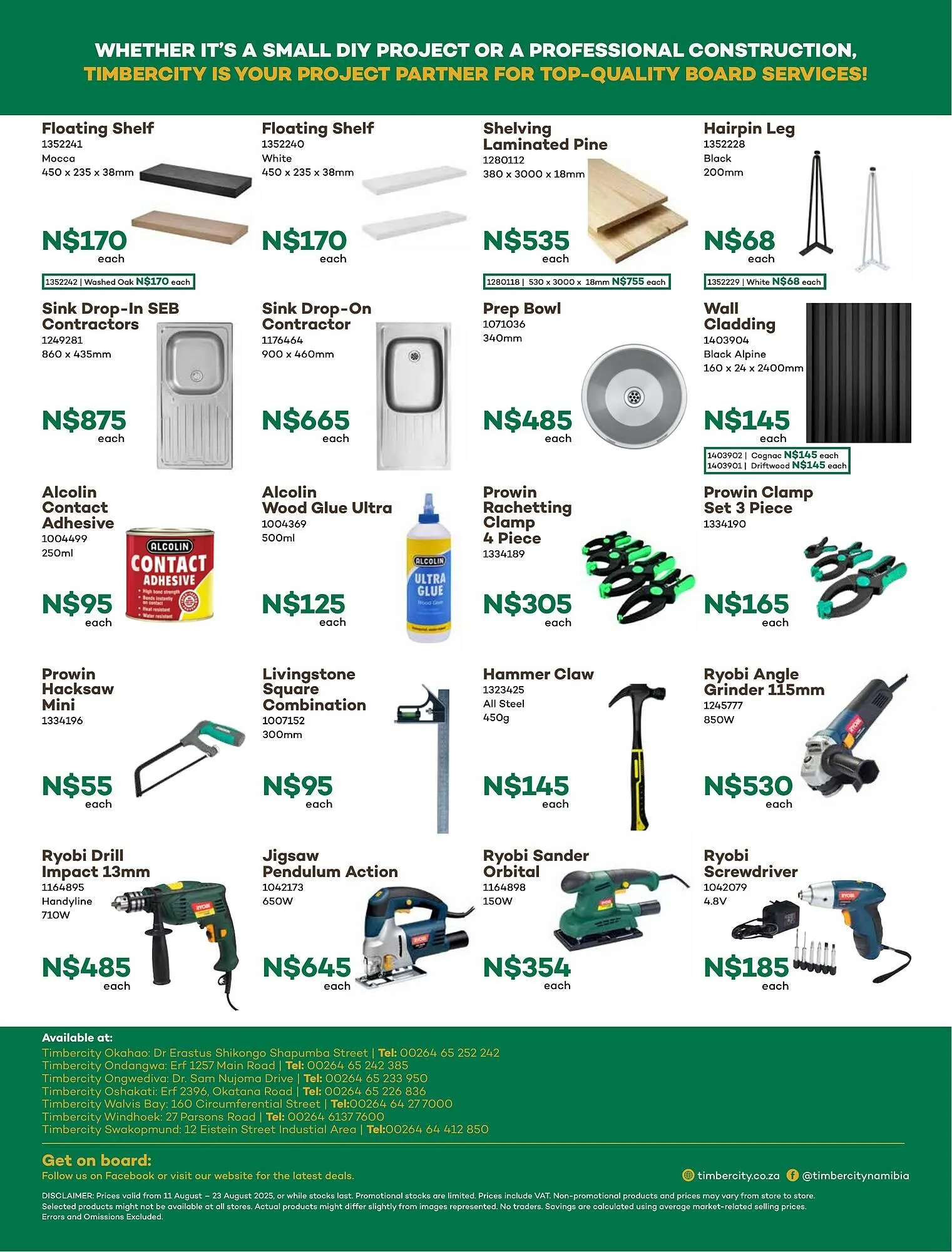 Timbercity catalogue from 11 August to 23 August 2025 - Catalogue Page 2