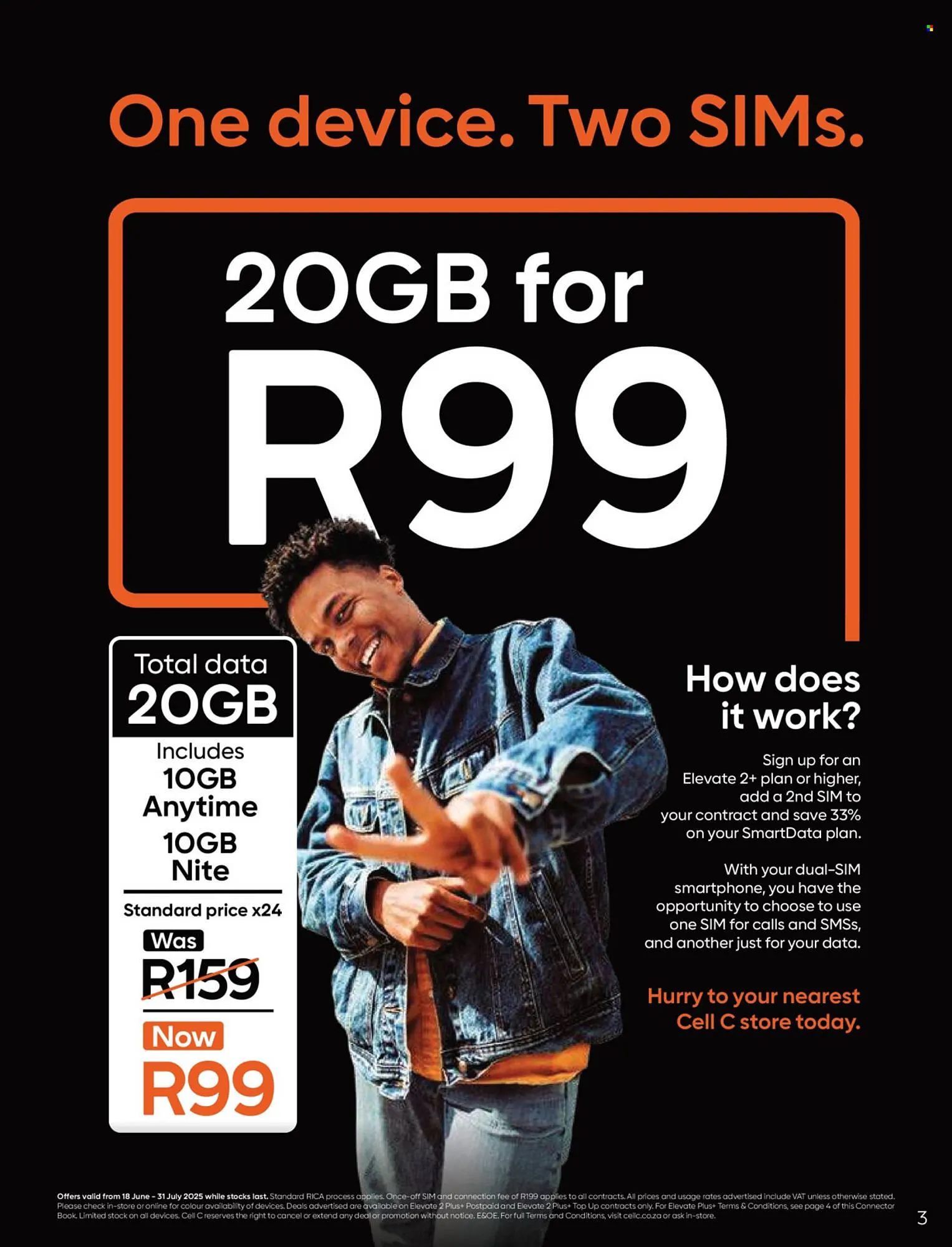Cell C catalogue from 18 June to 31 July 2025 - Catalogue Page 3