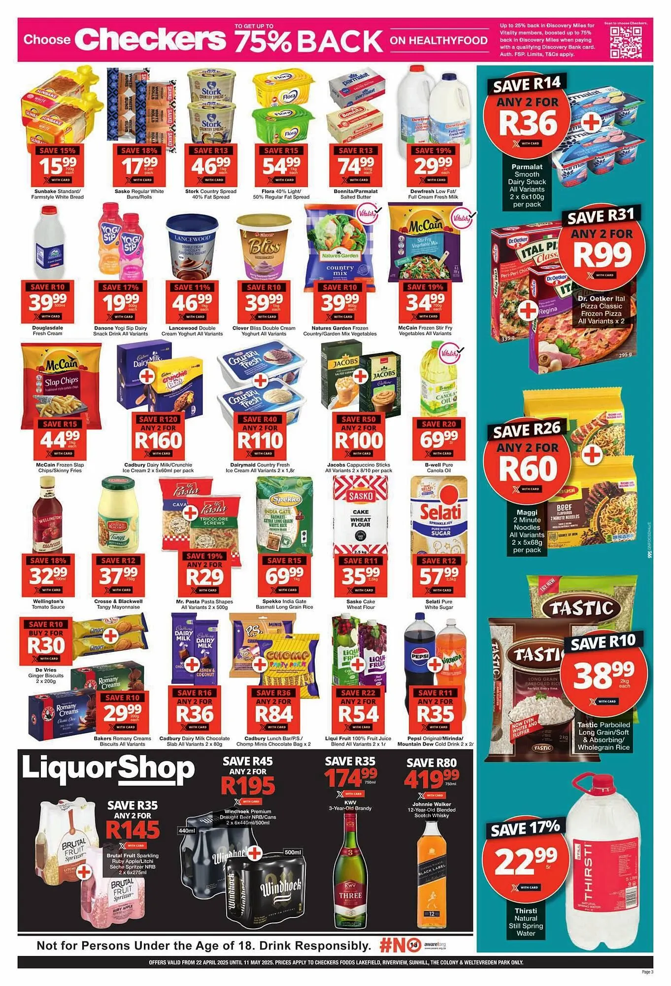 Checkers catalogue from 22 April to 11 May 2025 - Catalogue Page 3