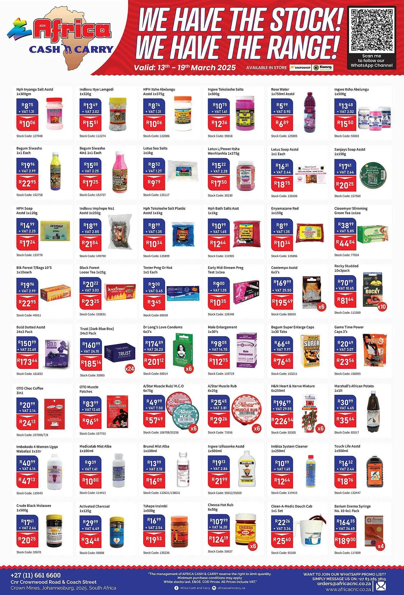 Africa Cash and Carry catalogue from 13 March to 19 March 2025 - Catalogue Page 6