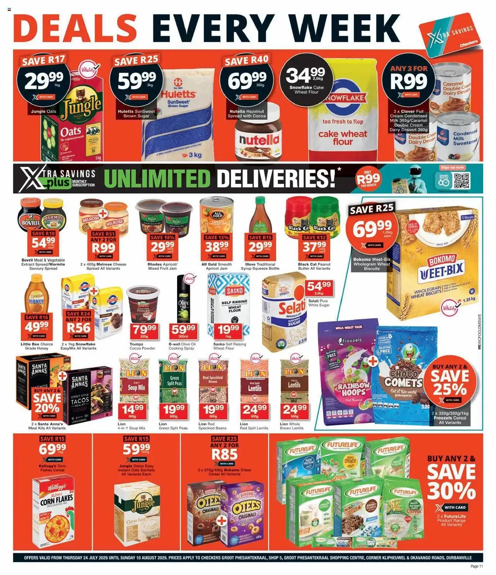 Checkers catalogue from 24 July to 10 August 2025 - Catalogue Page 11