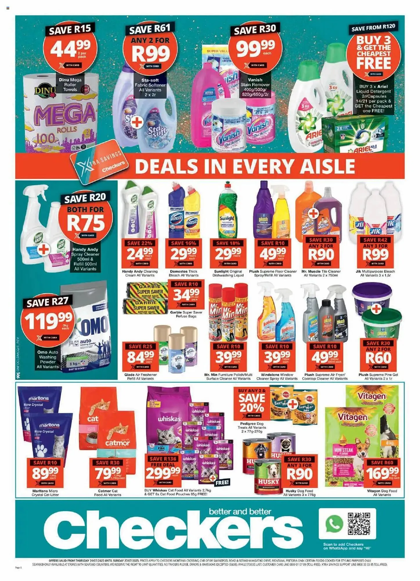 Checkers catalogue from 24 July to 27 July 2025 - Catalogue Page 8