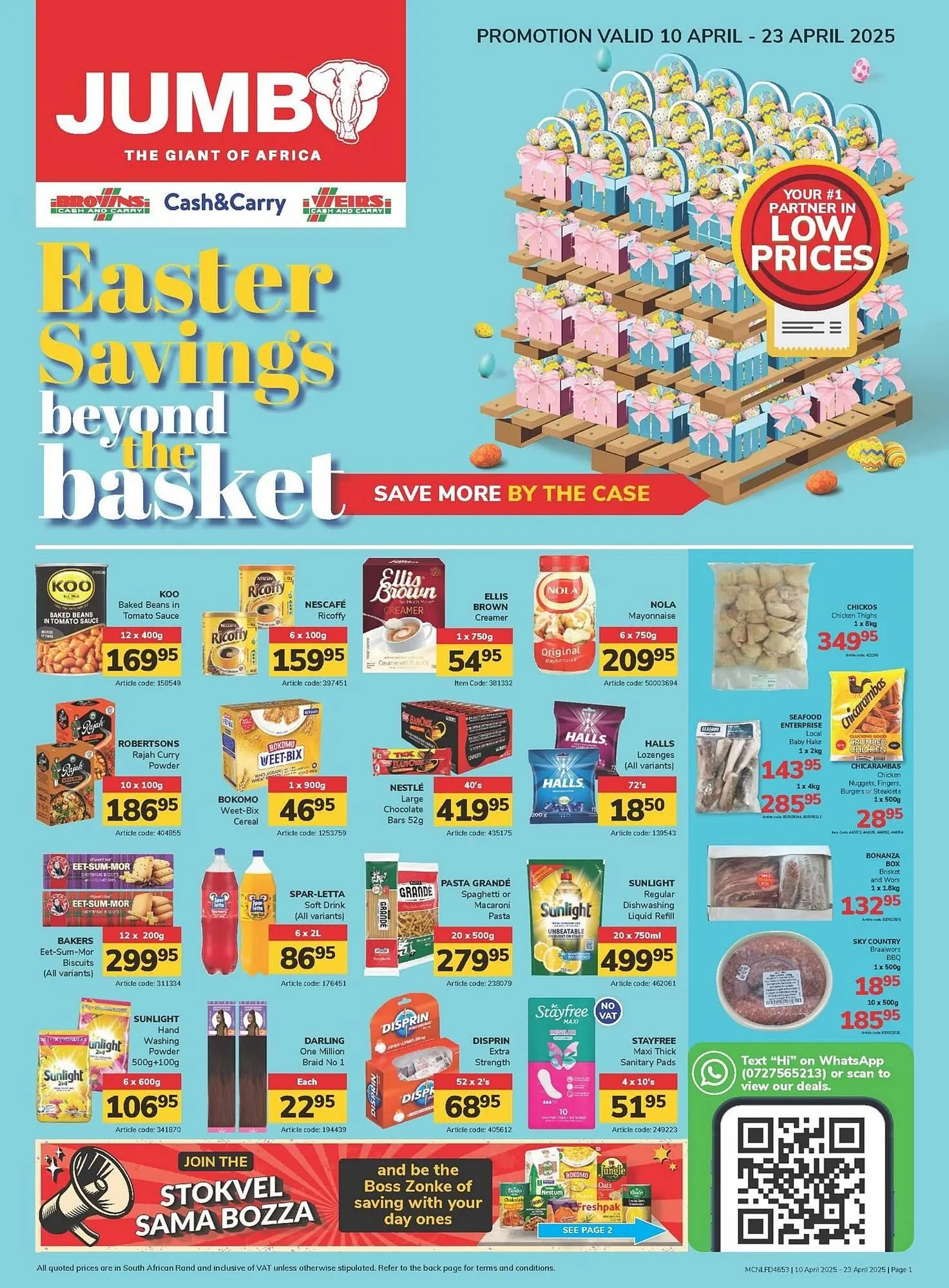 Jumbo catalogue from 10 April to 23 April 2025 - Catalogue Page 1