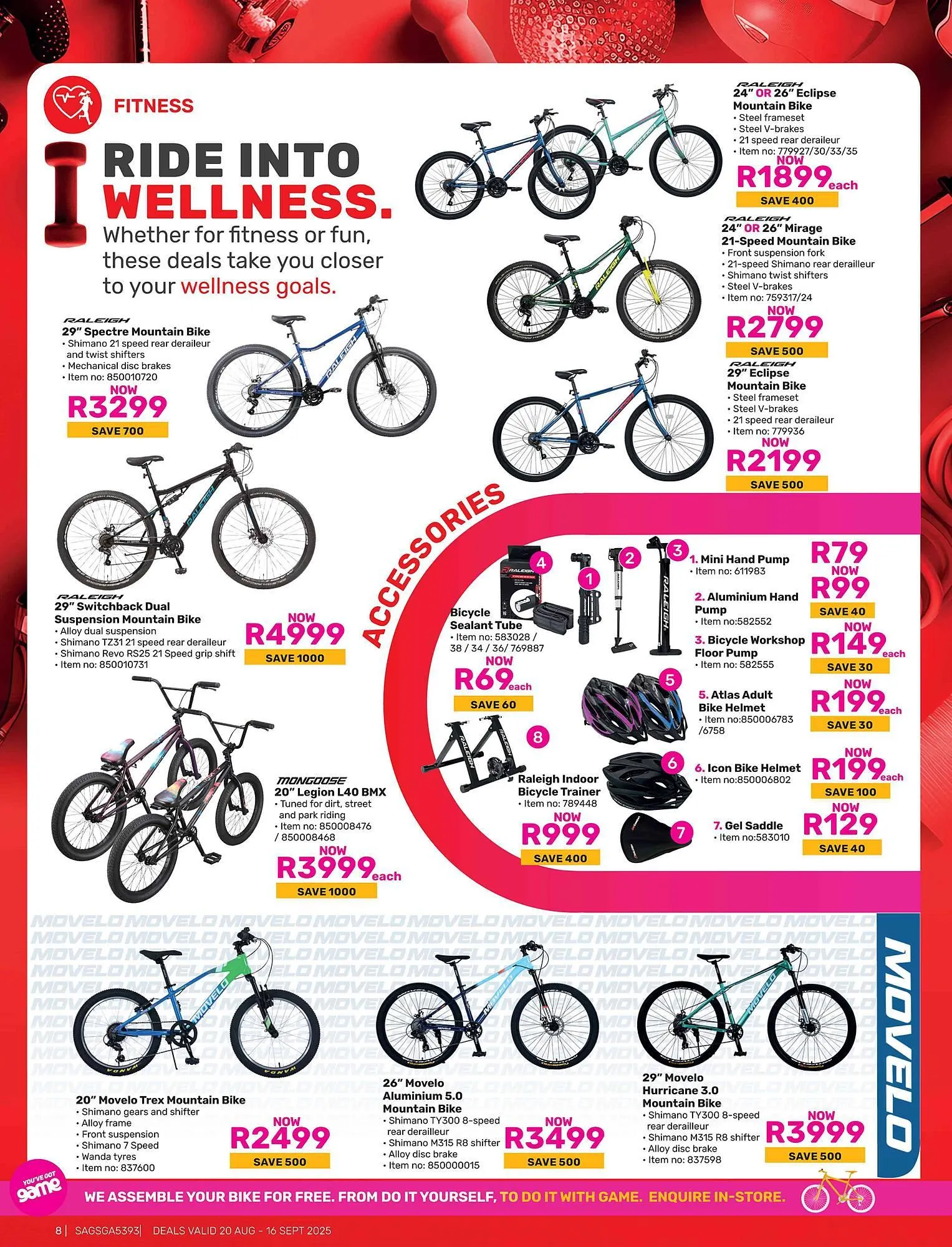 Game catalogue from 20 August to 16 September 2025 - Catalogue Page 8