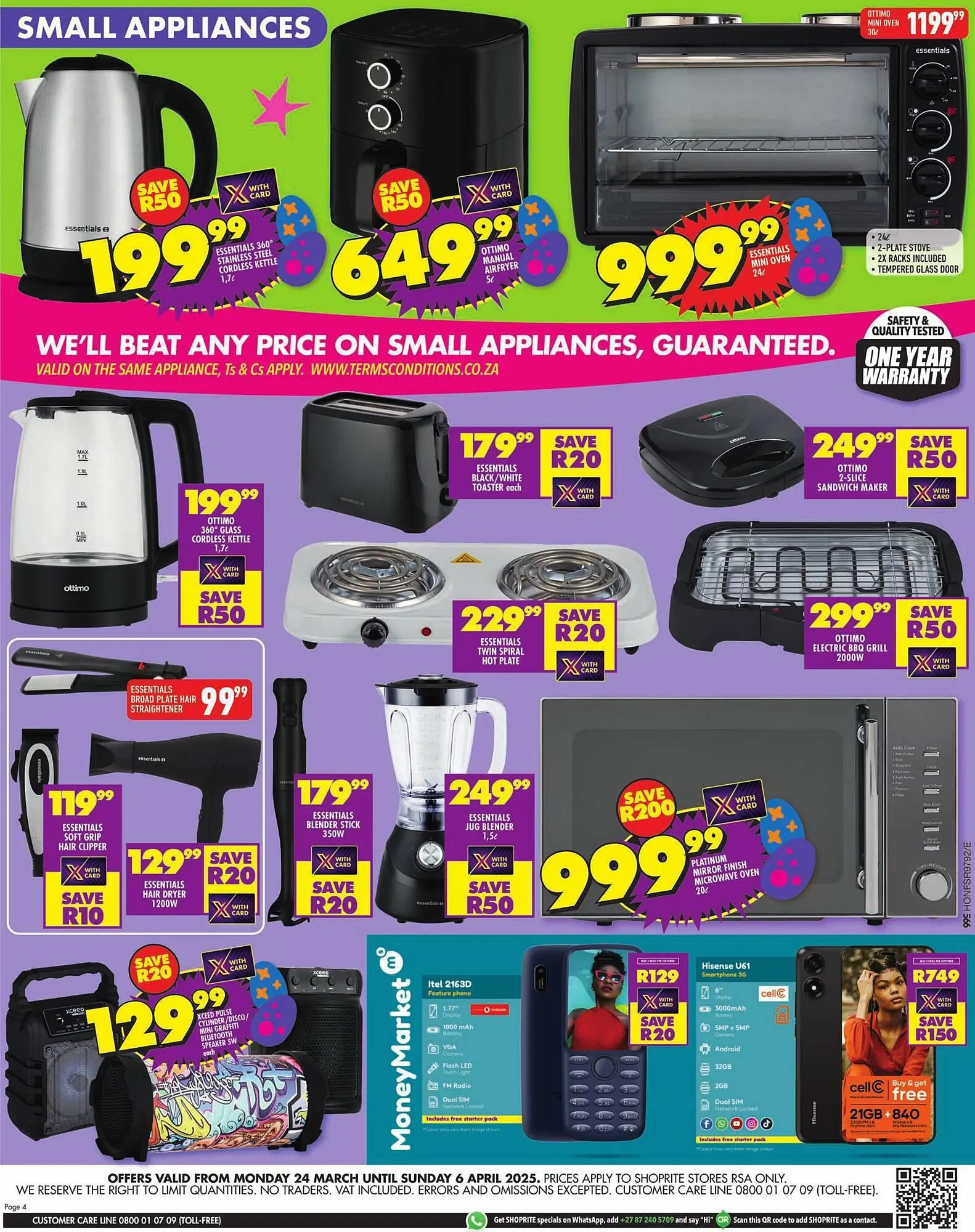 Shoprite catalogue from 24 March to 6 April 2025 - Catalogue Page 4