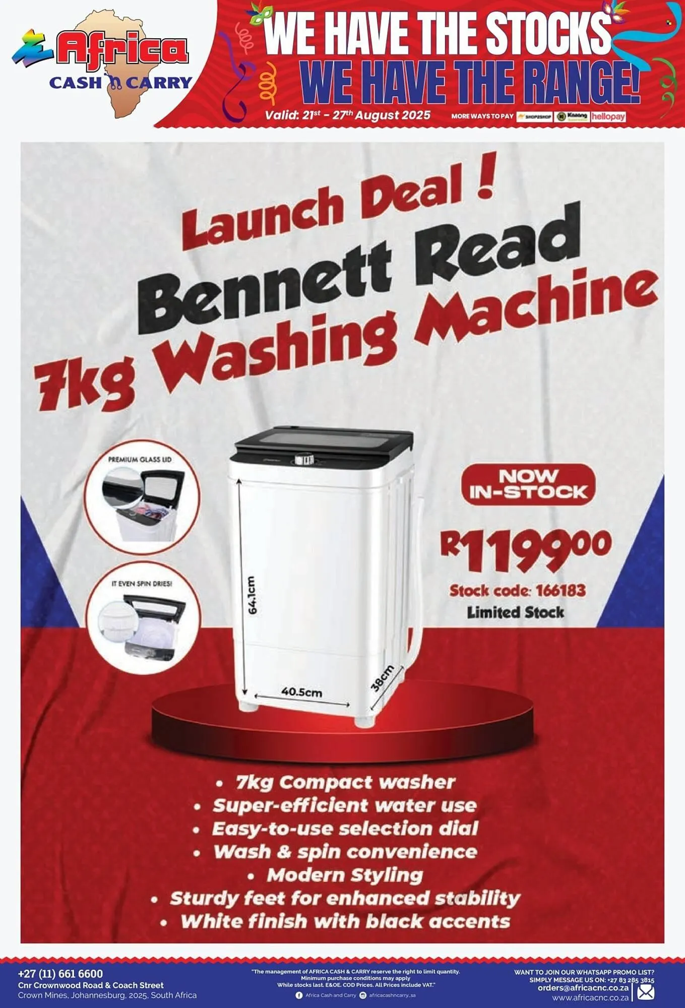 Africa Cash and Carry catalogue from 21 August to 27 August 2025 - Catalogue Page 10