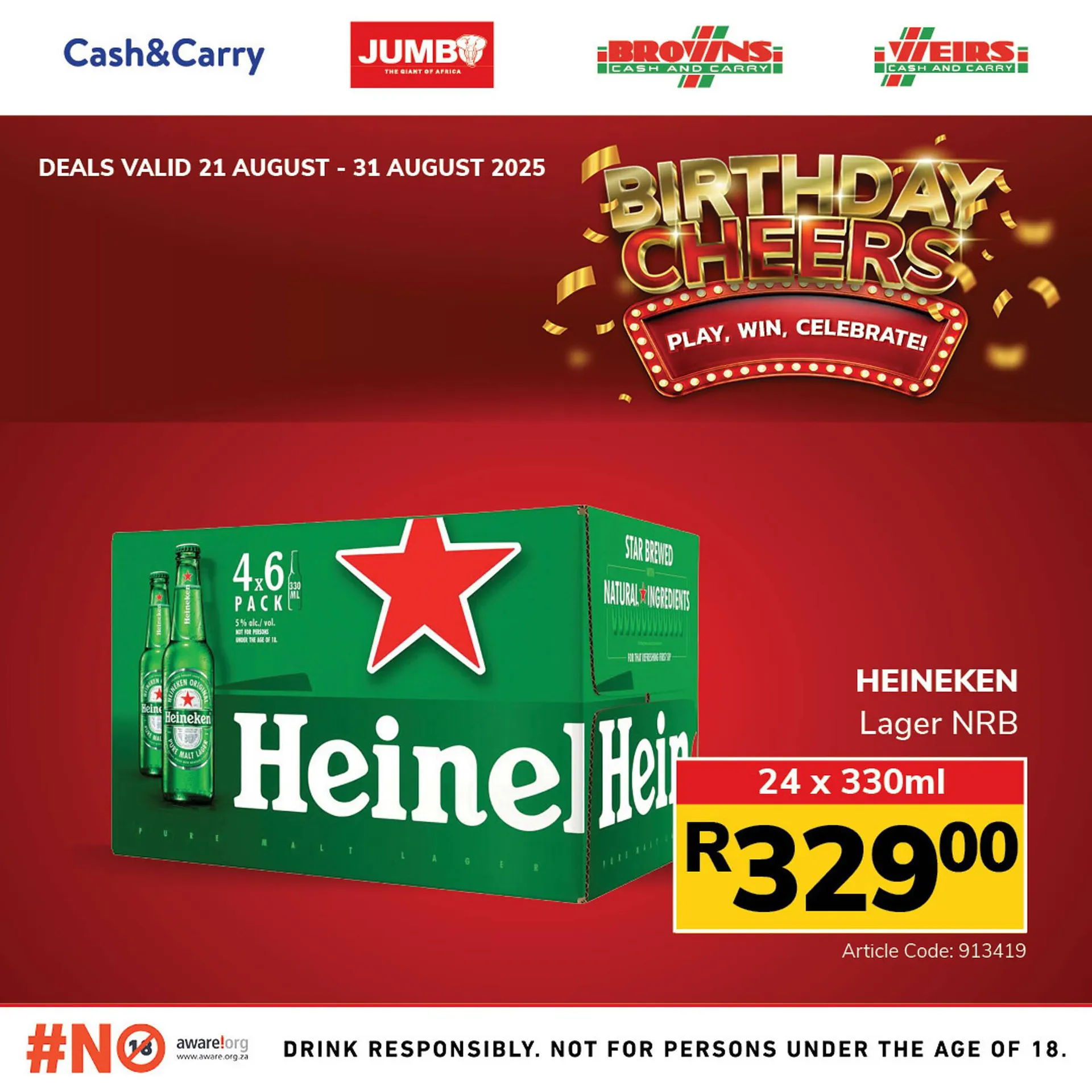 Jumbo catalogue from 21 August to 31 August 2025 - Catalogue Page 1