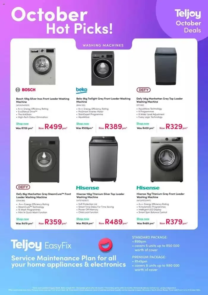 October Hot Deals. from 1 October to 31 October 2024 - Catalogue Page 5