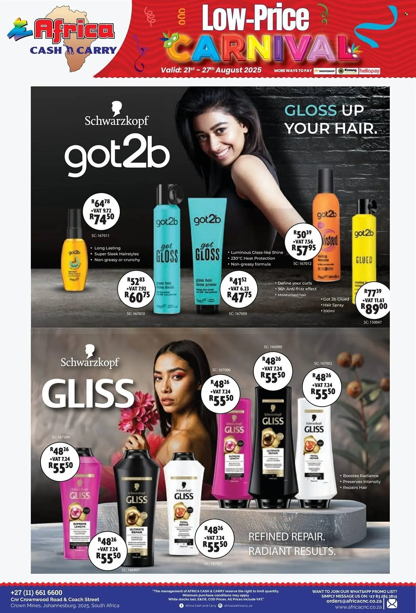 Africa Cash and Carry catalogue from 21 August to 27 August 2025 - Catalogue Page 37