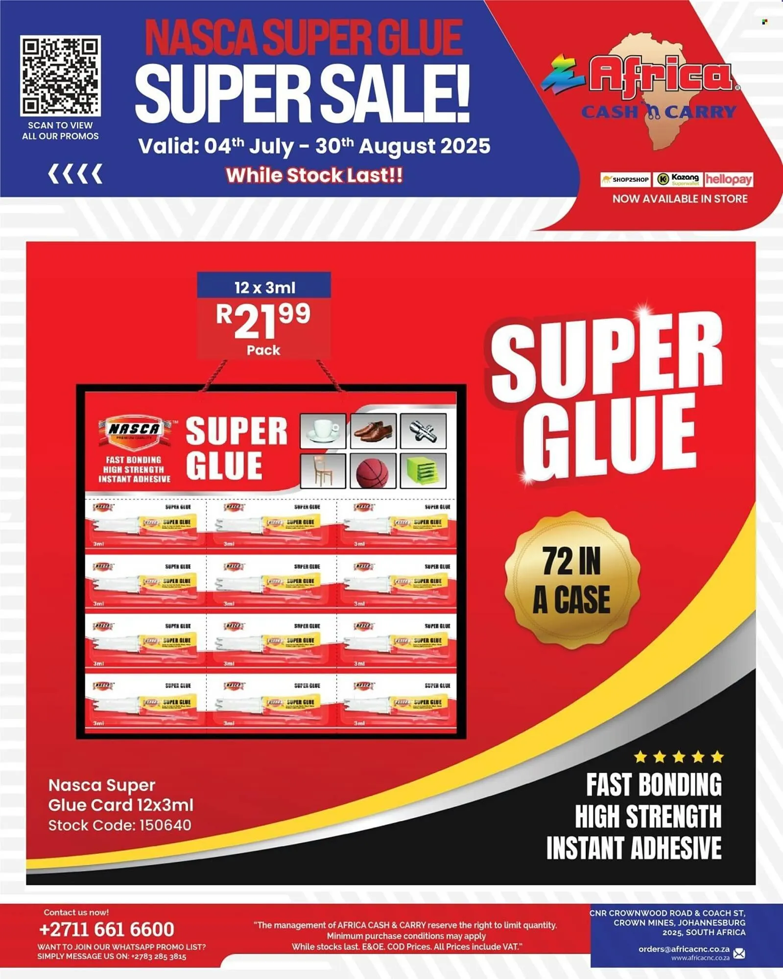 Africa Cash and Carry catalogue from 4 July to 30 August 2025 - Catalogue Page 2