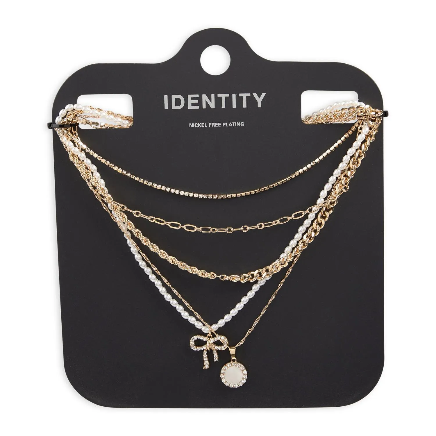 5-pack Gold Necklace