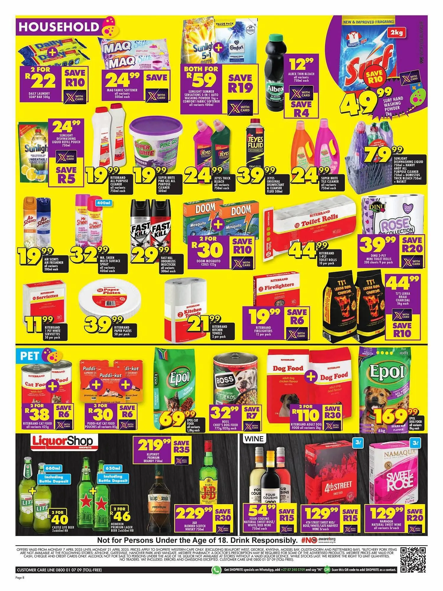 Shoprite catalogue from 7 April to 21 April 2025 - Catalogue Page 8