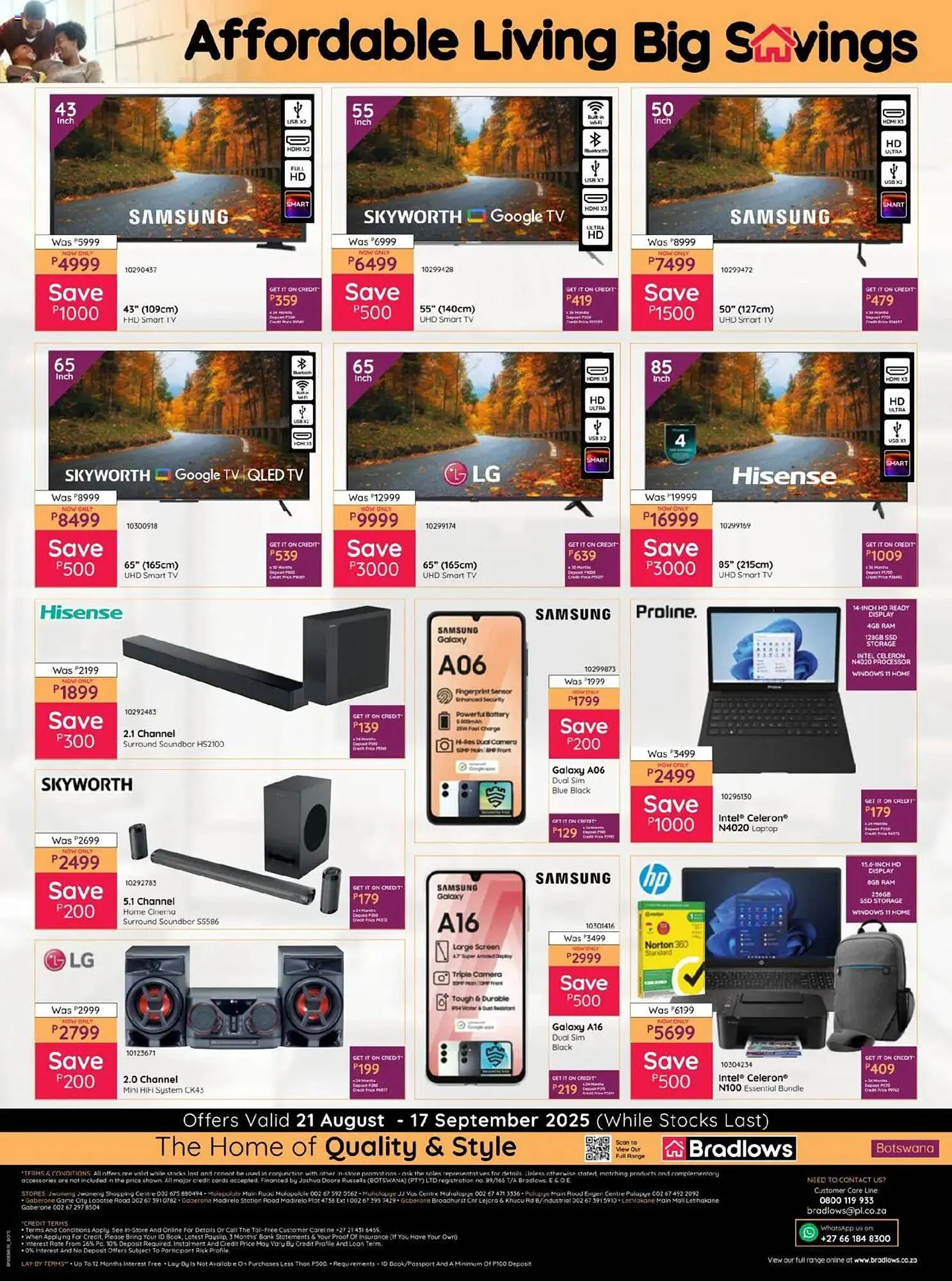 Bradlows catalogue from 21 August to 17 September 2025 - Catalogue Page 8