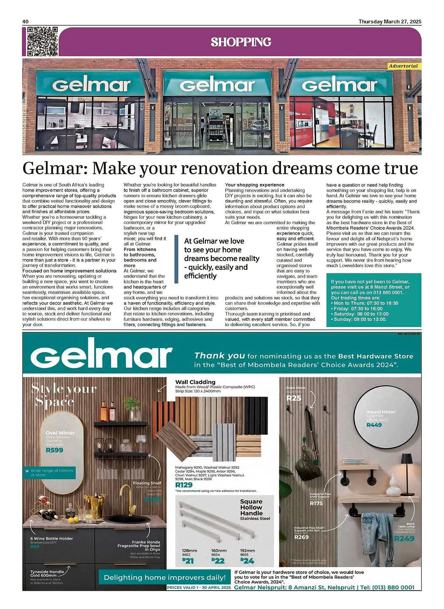 Gelmar catalogue from 4 April to 10 April 2025 - Catalogue Page 2